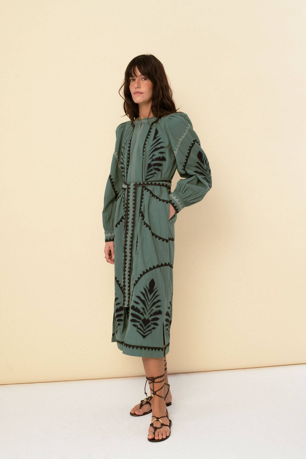 Somner Susan Dress Green 