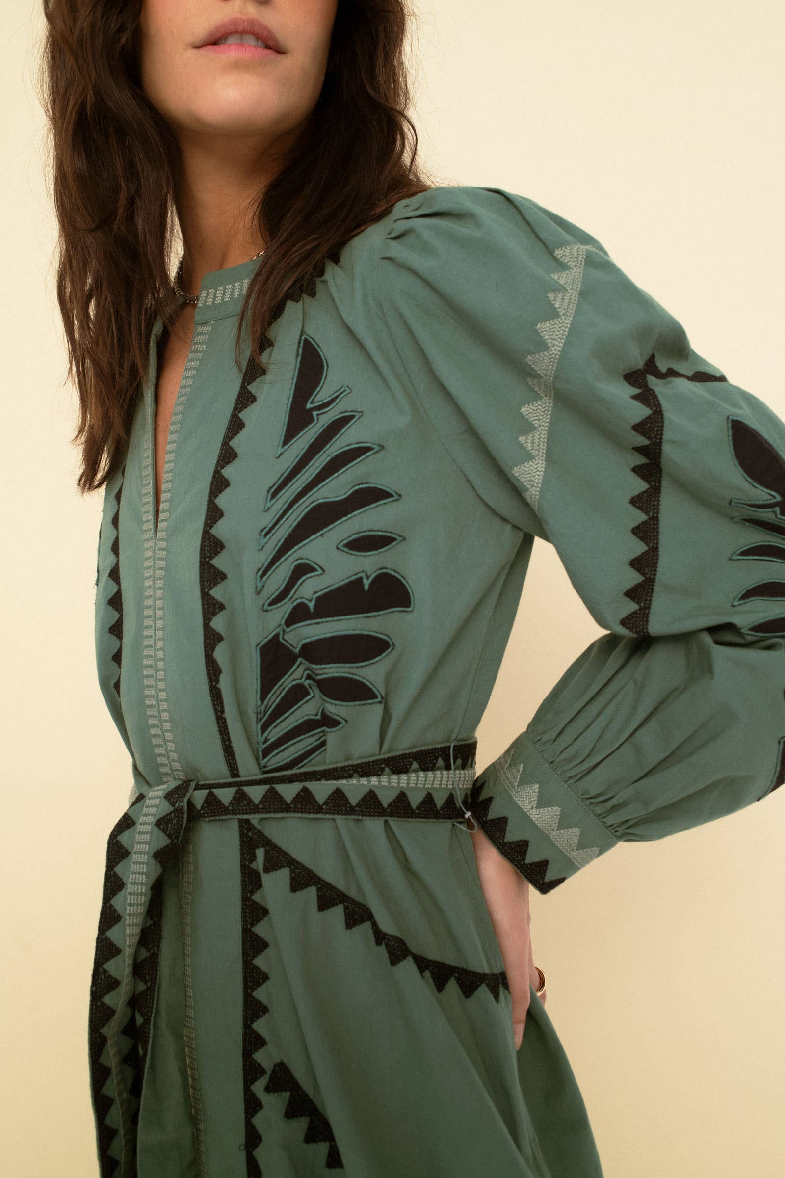 Somner Susan Dress Green 