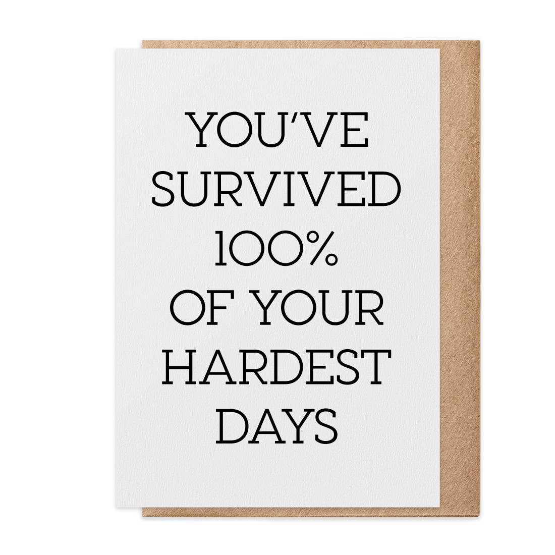 Your Hardest Days - Greeting Card