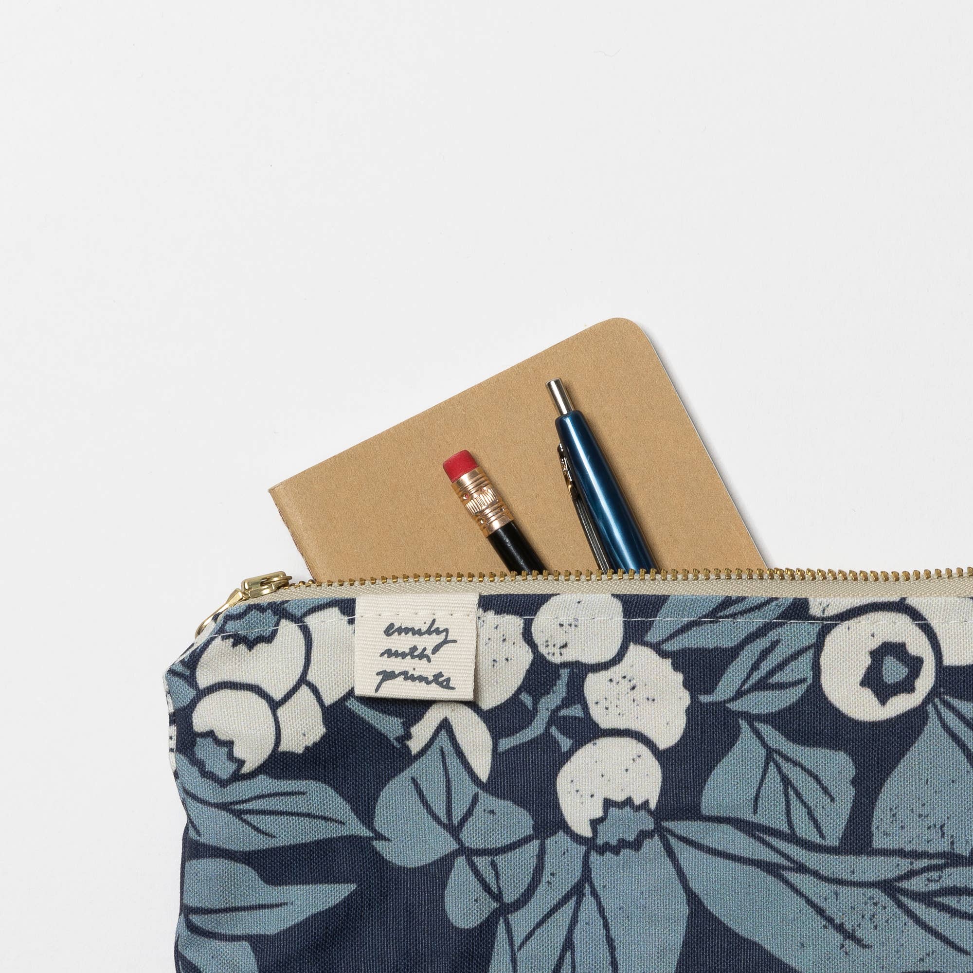 Waxed Canvas Wristlet