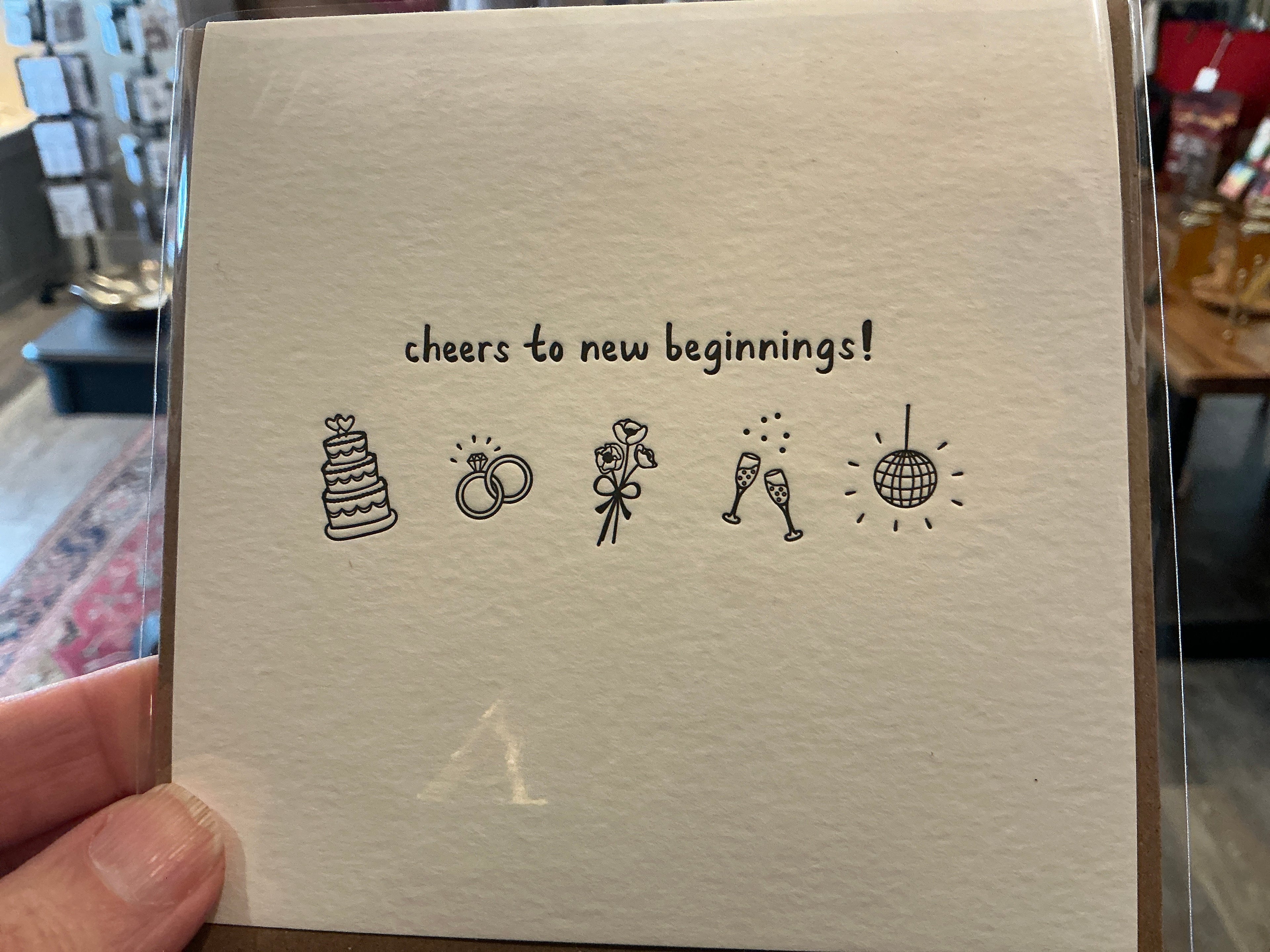 Cheers to new beginnings!