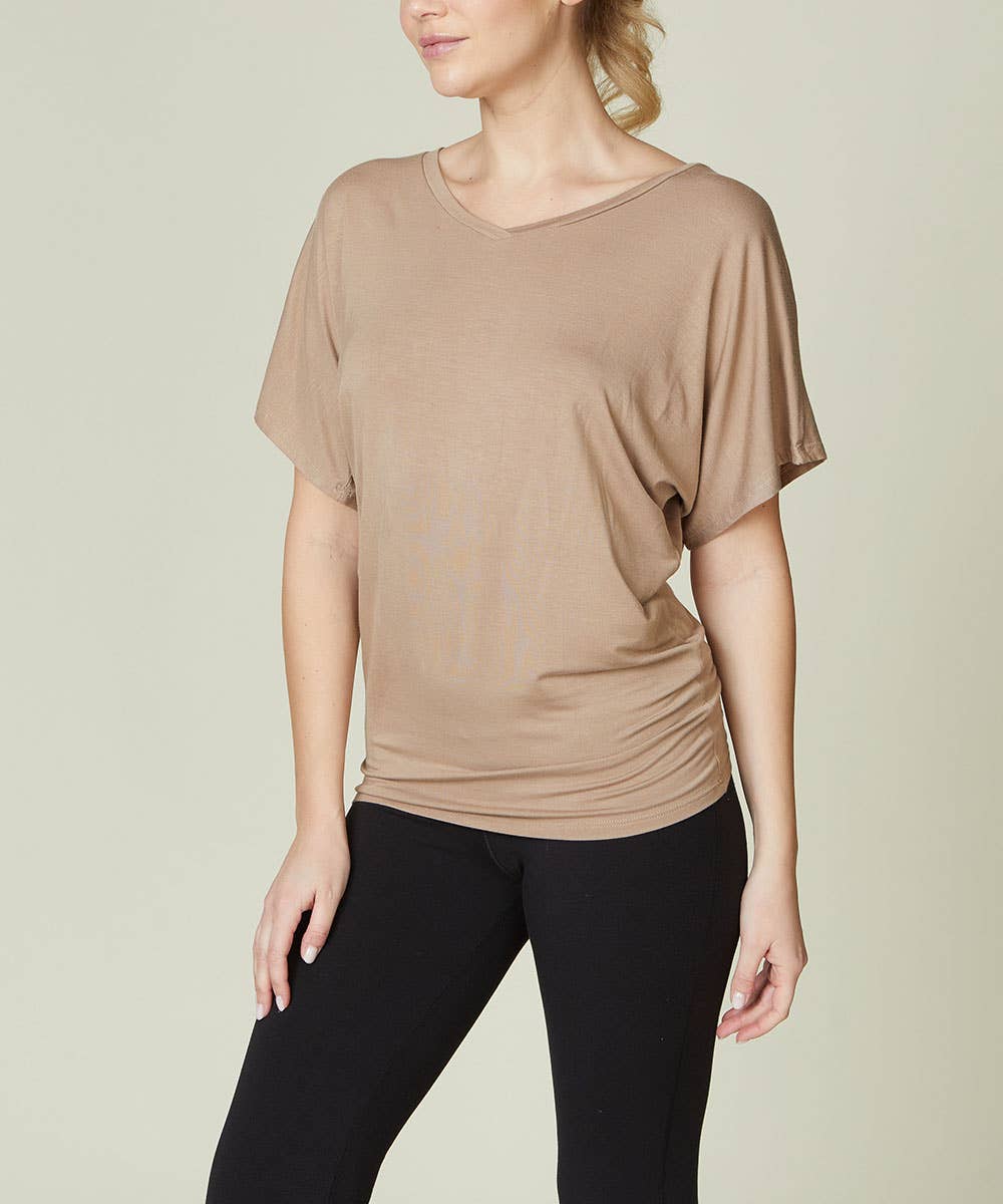 BAMBOO SK SIGNATURE V NECK TUNIC
