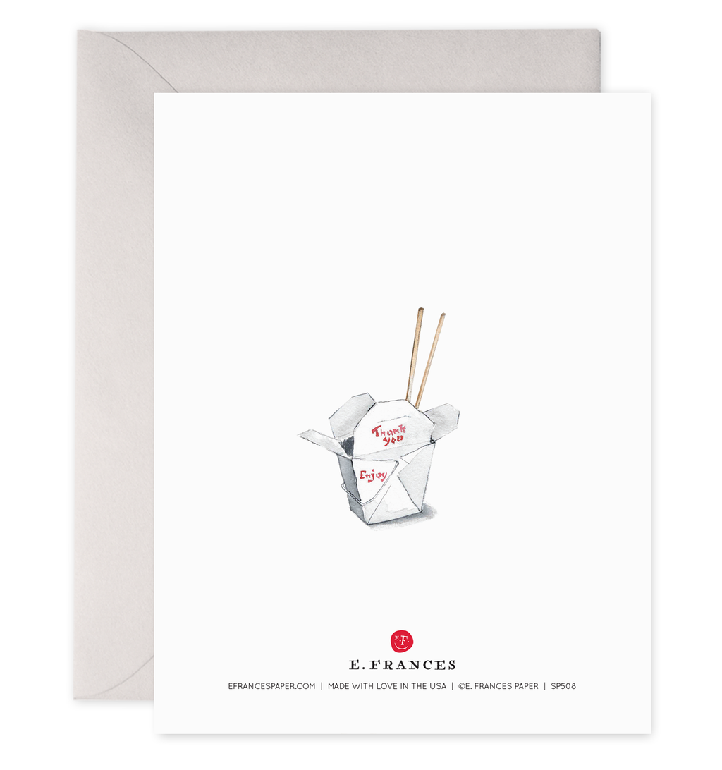 Fortune Cookie | Congrats Good Luck Greeting Card