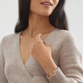 Silpada 'We Go Together' Silver Leather Bracelet, 7" + 1"