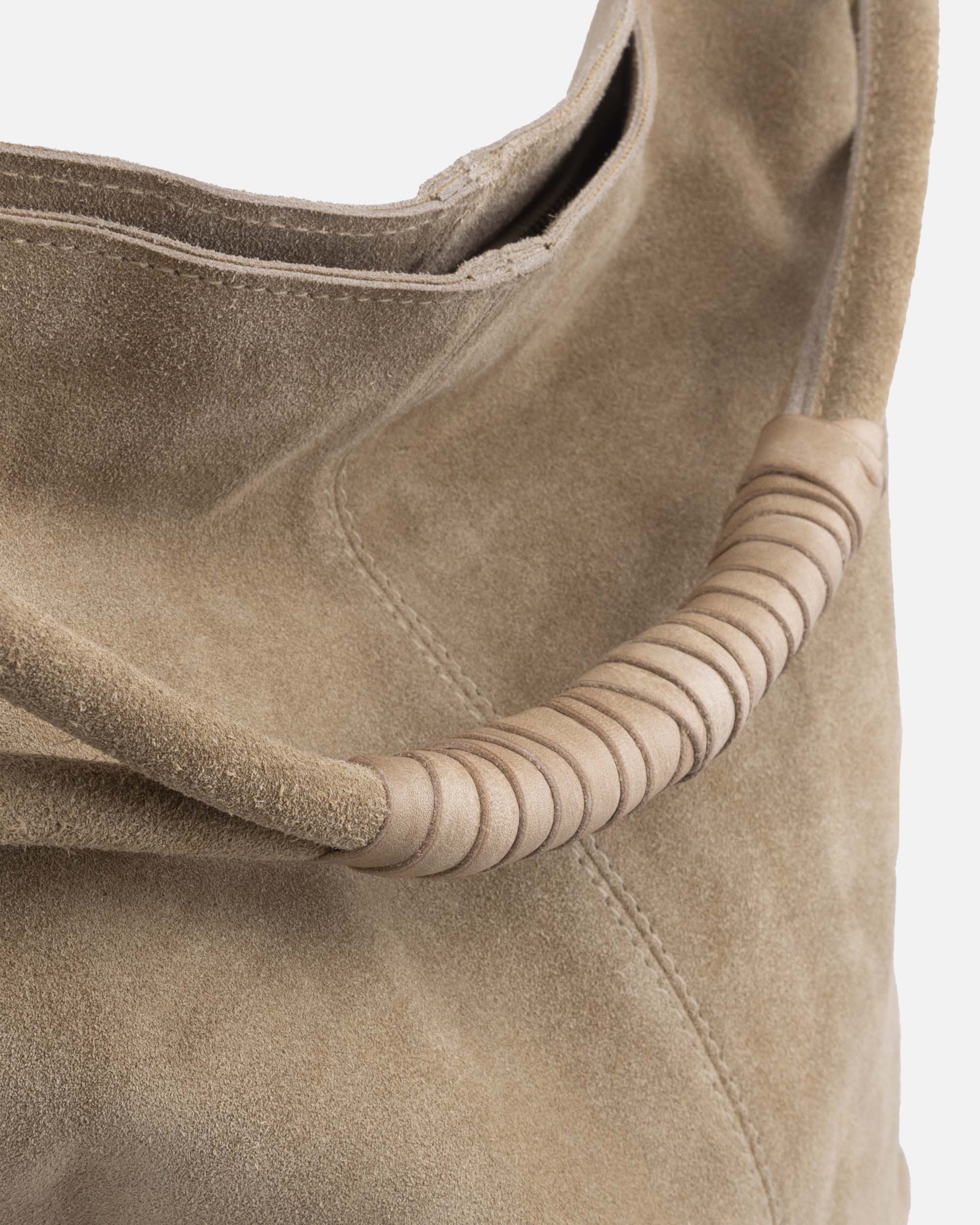 Aden | Suede Leather Tote Bag