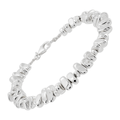 Silpada 'Collected Beauty'  Silver Hematite Bracelet. 7.5"