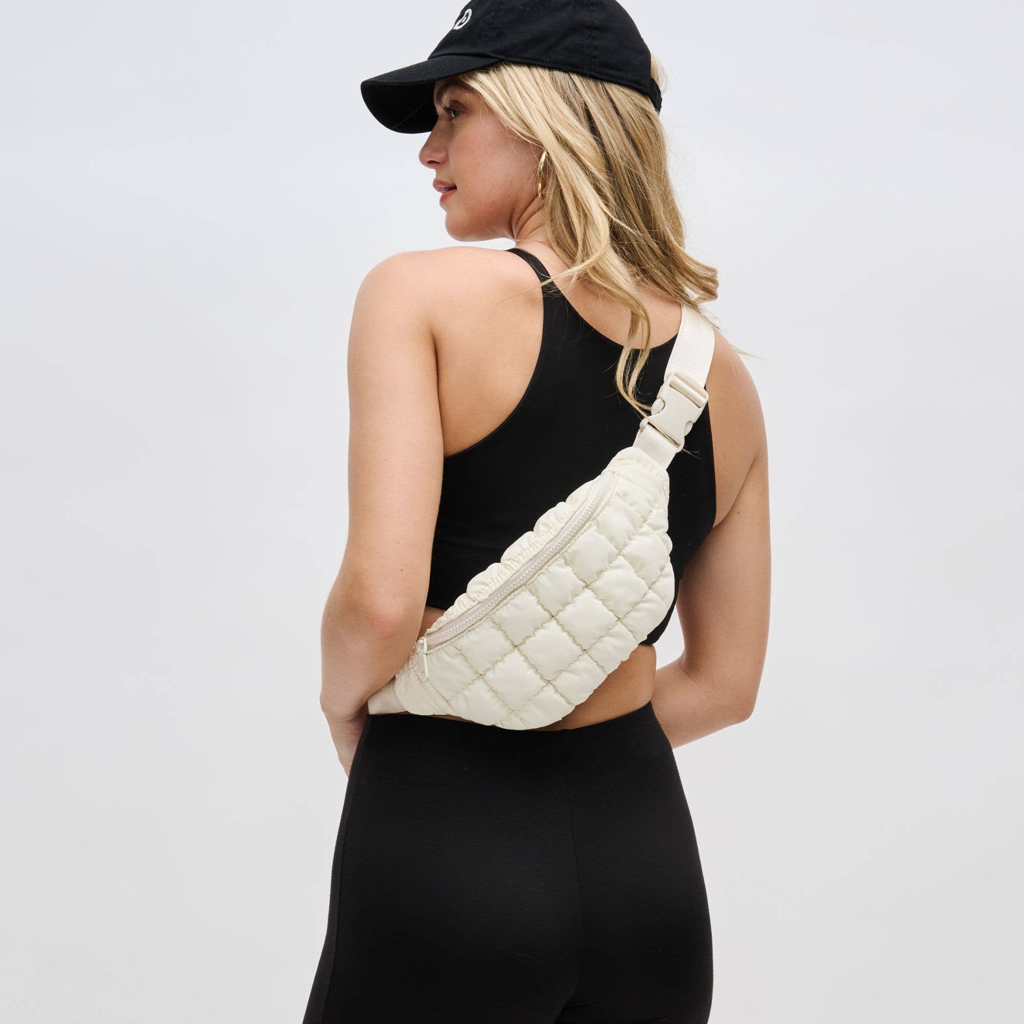 Resurgence - Quilted Puffer Nylon Belt Bag