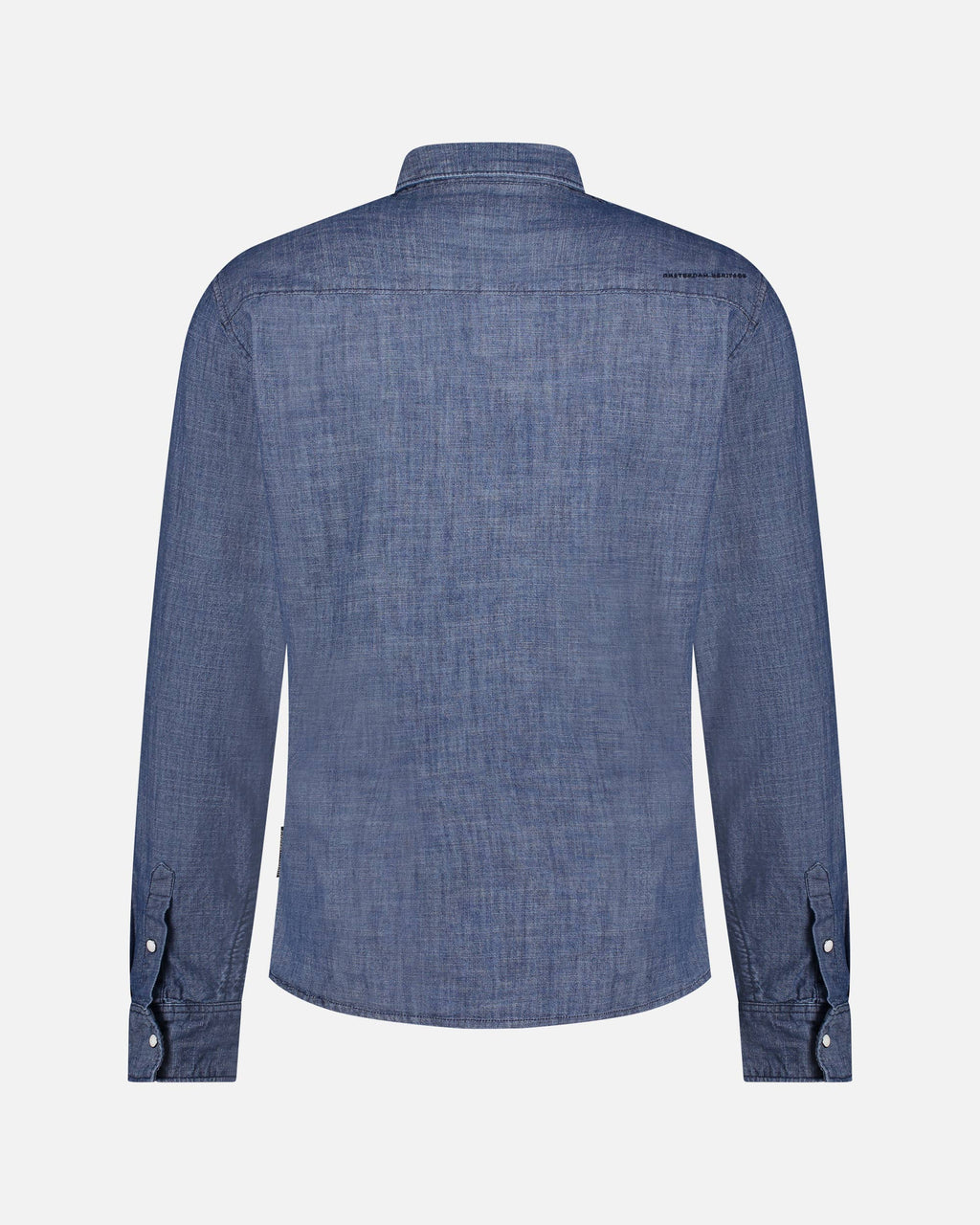 Flagler | Denim Long-sleeve Men's Shirt with Buttons
