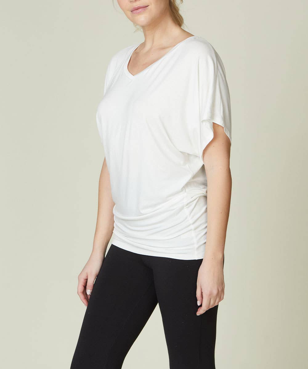 BAMBOO SK SIGNATURE V NECK TUNIC
