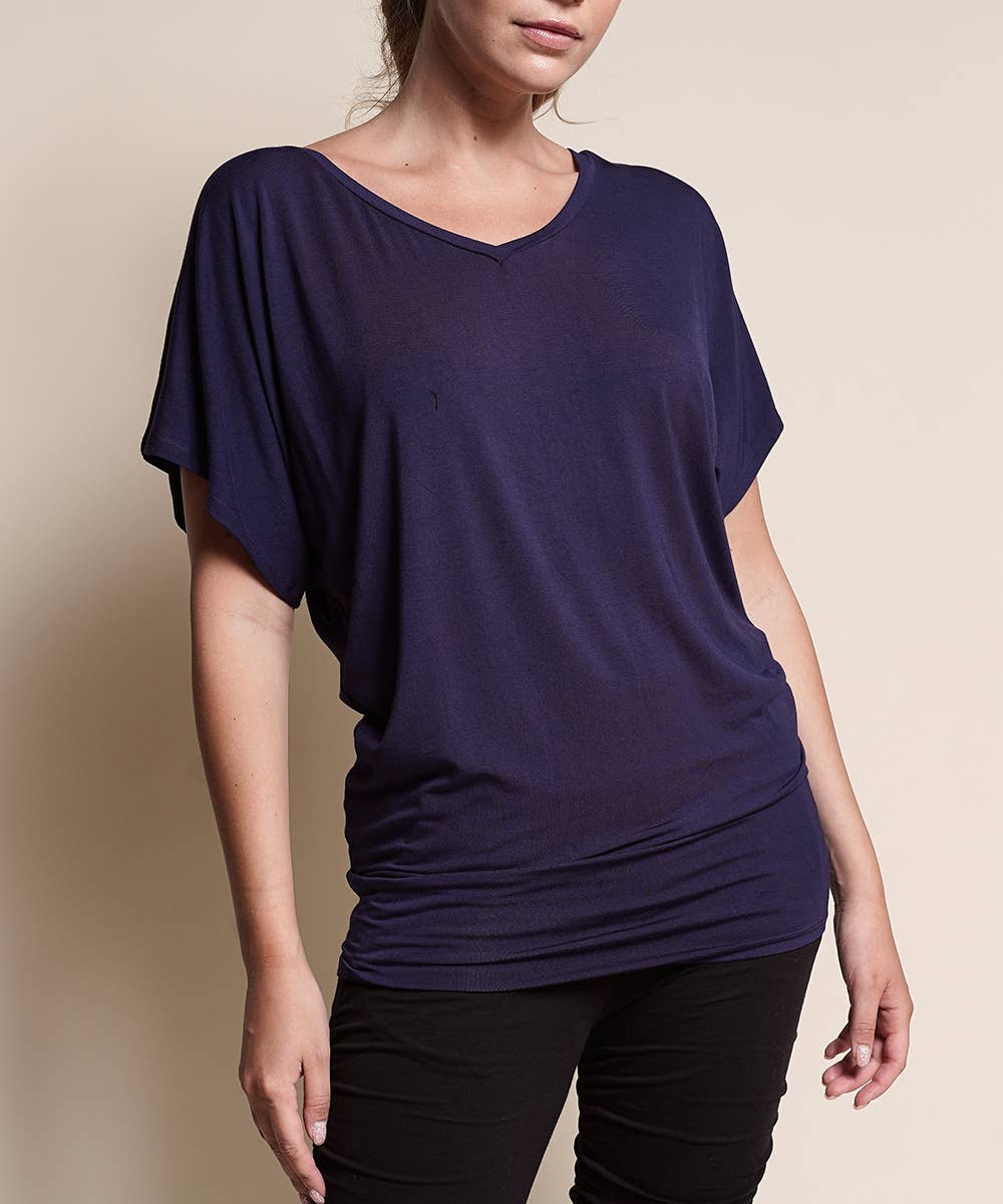 BAMBOO SK SIGNATURE V NECK TUNIC