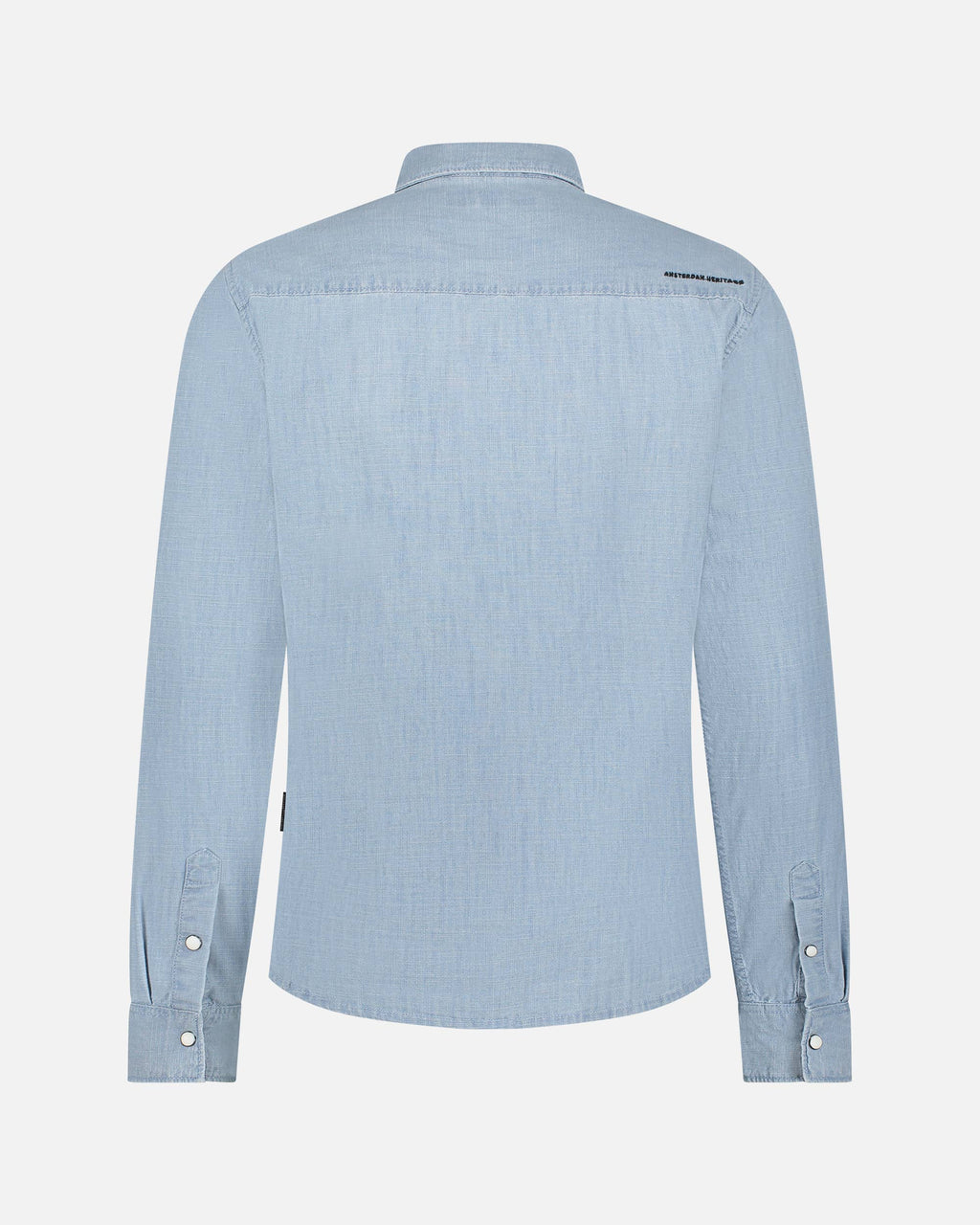 Flagler | Denim Long-sleeve Men's Shirt with Buttons