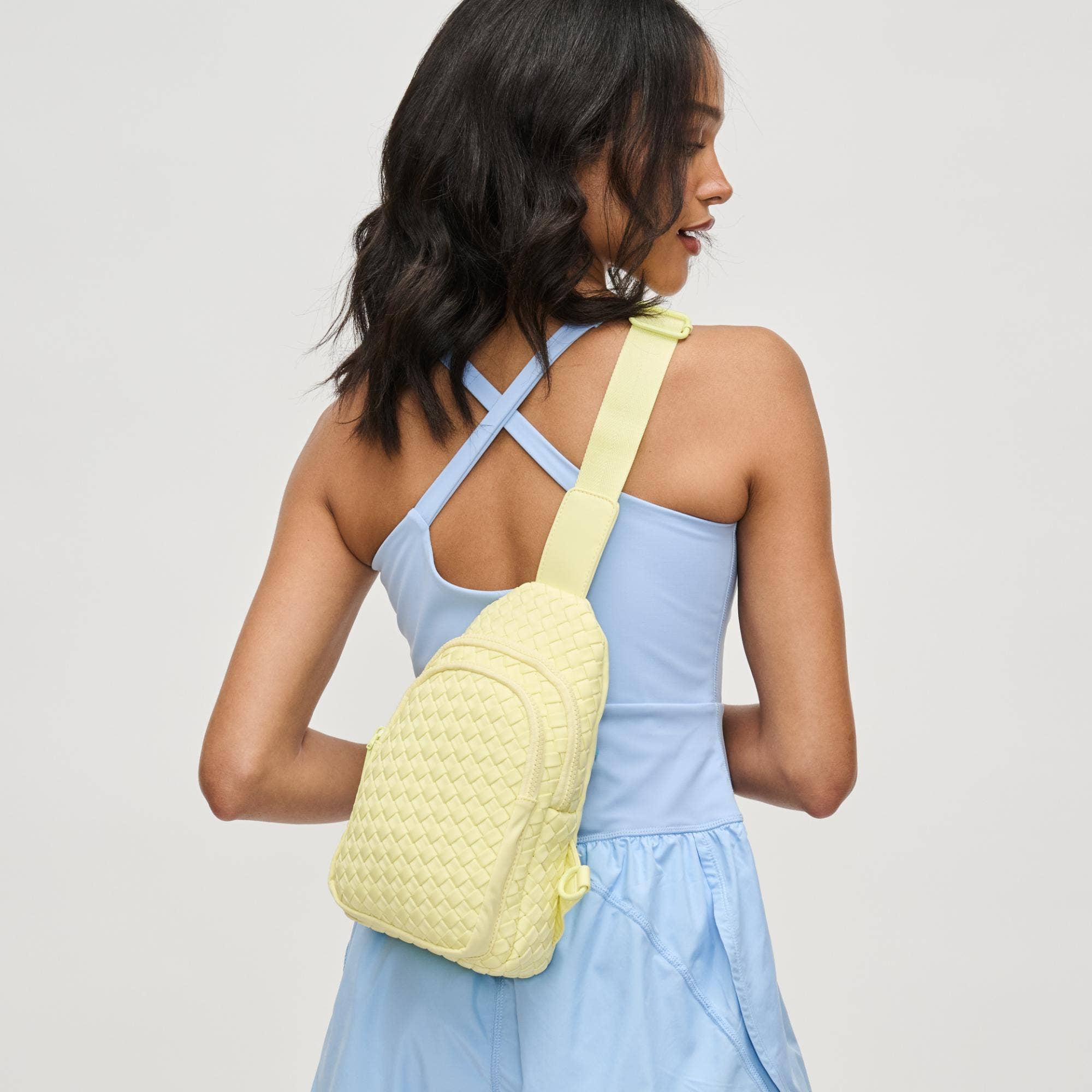 Beyond The Horizon - Woven Neoprene Sling Backpack