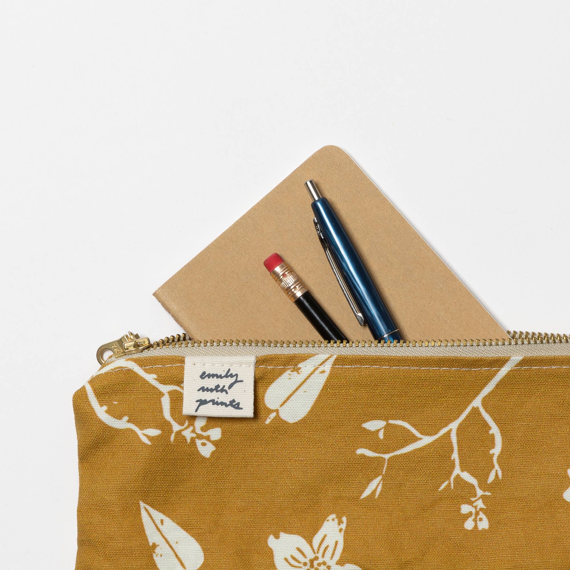 Waxed Canvas Wristlet