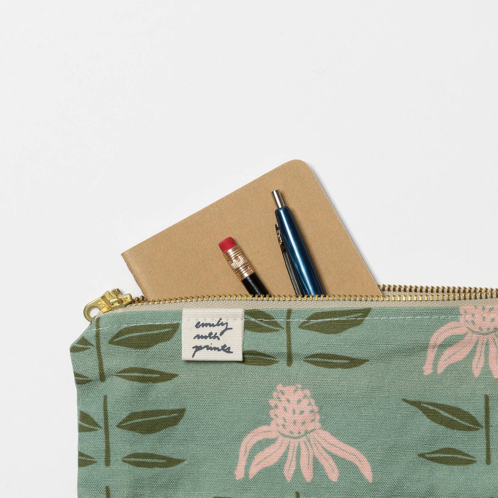 Waxed Canvas Wristlet