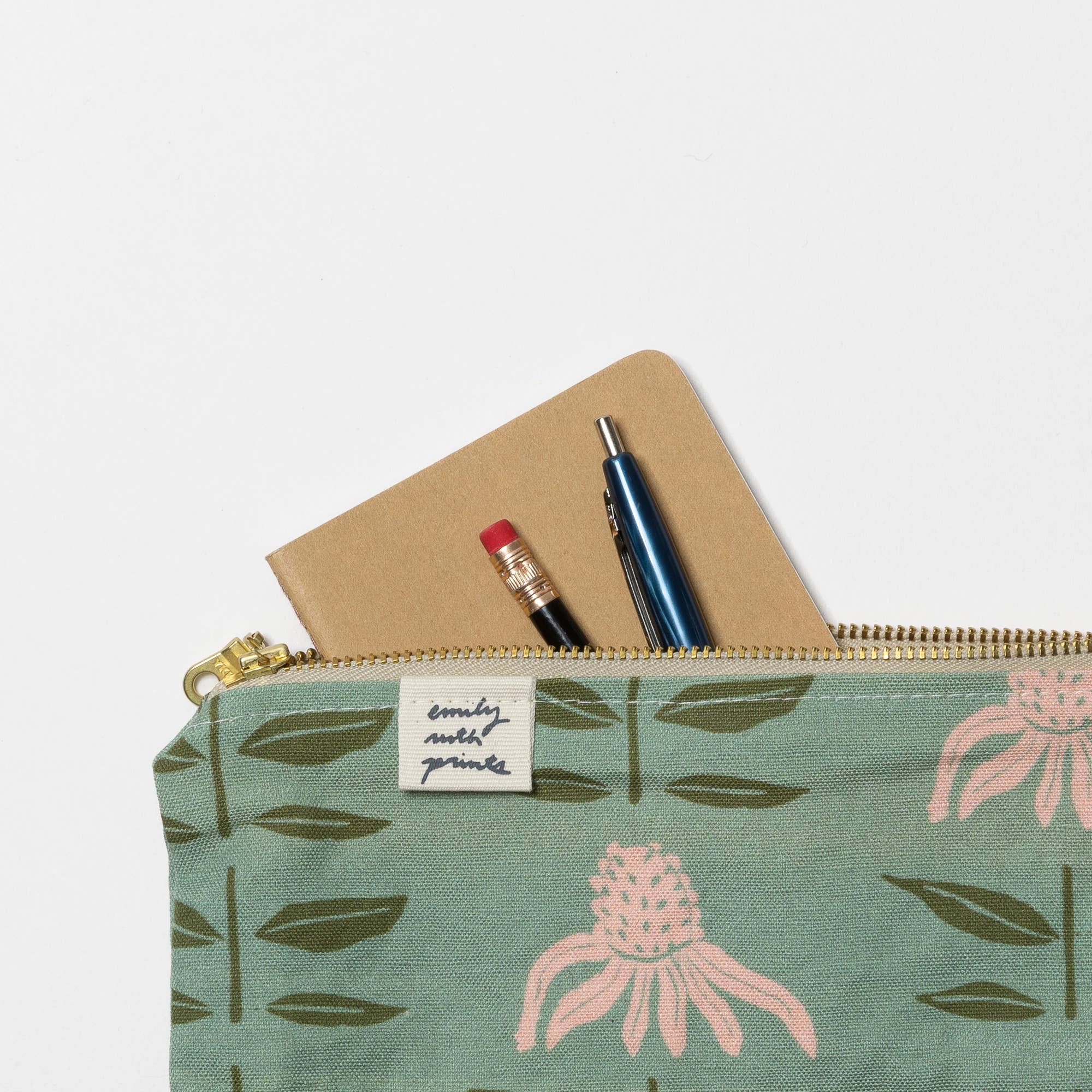 Waxed Canvas Wristlet