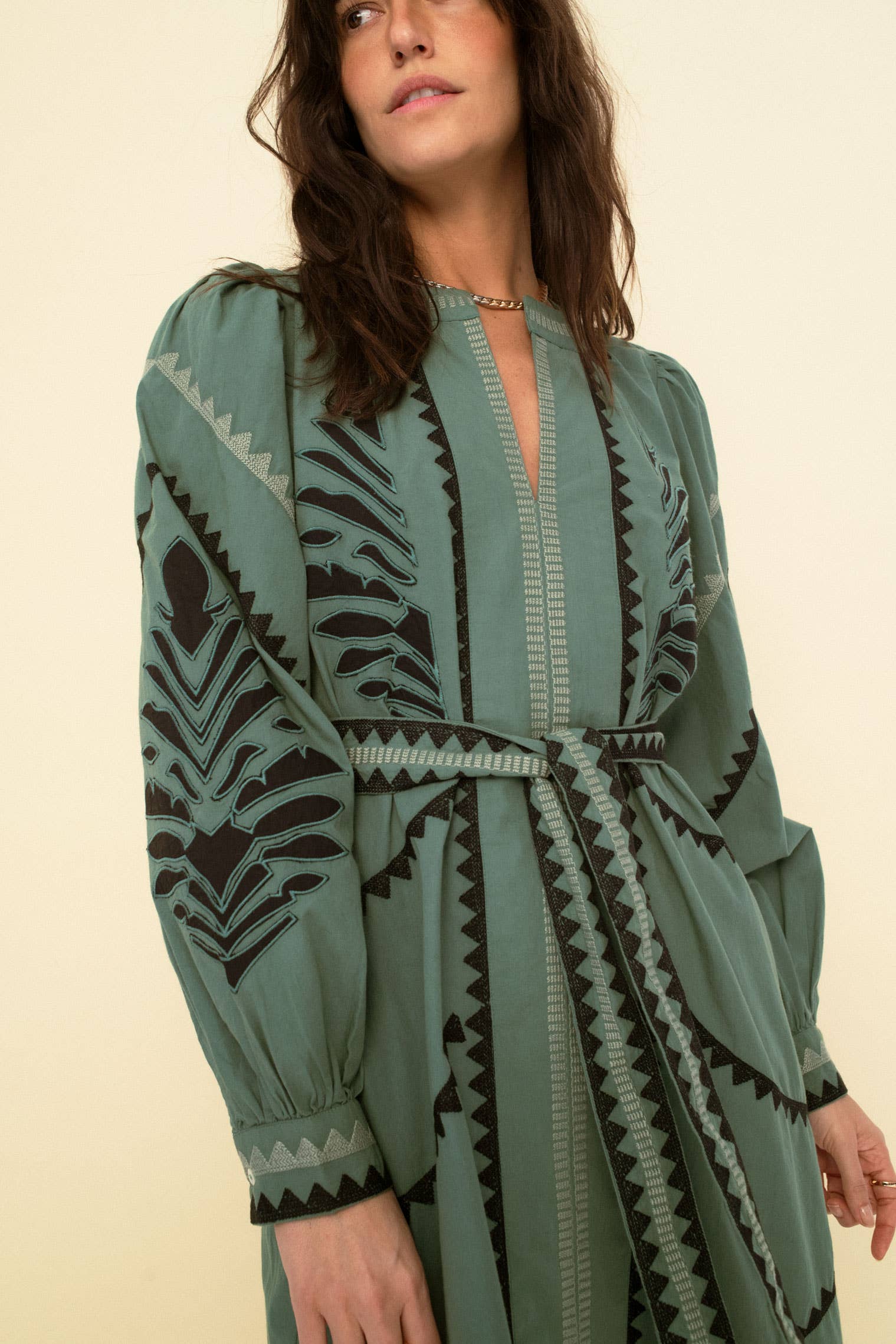 Somner Susan Dress Green 