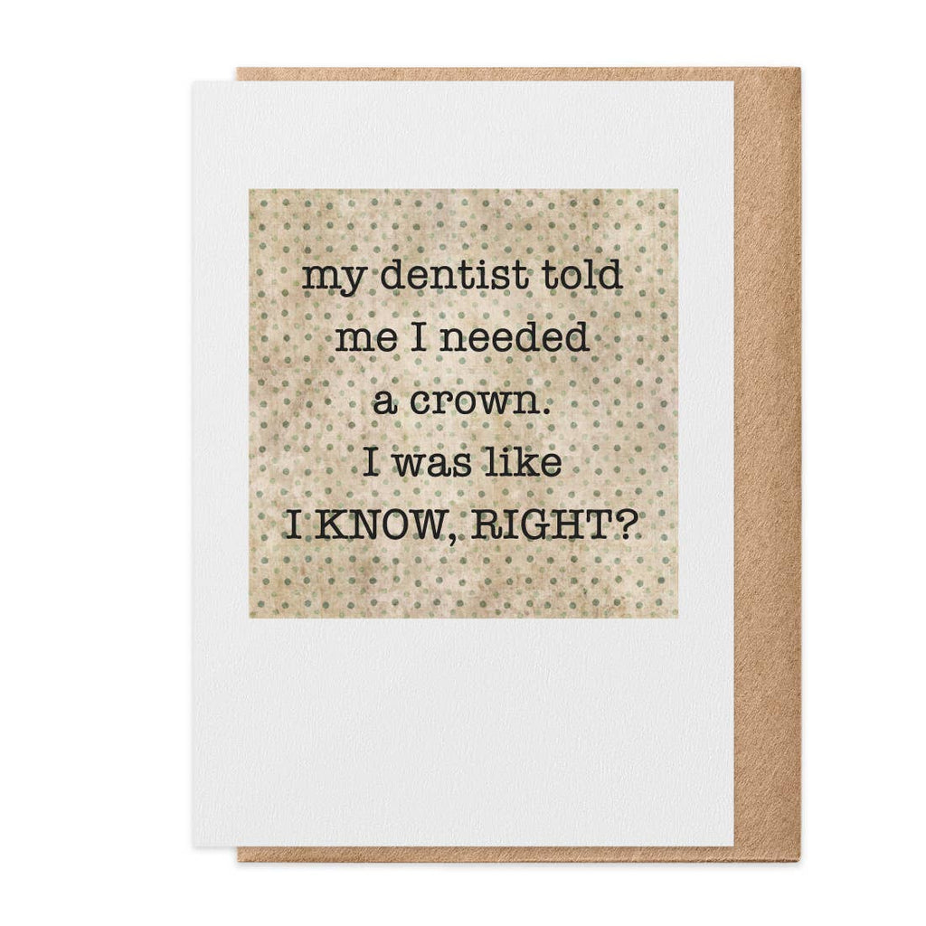 Dentist - Greeting Card