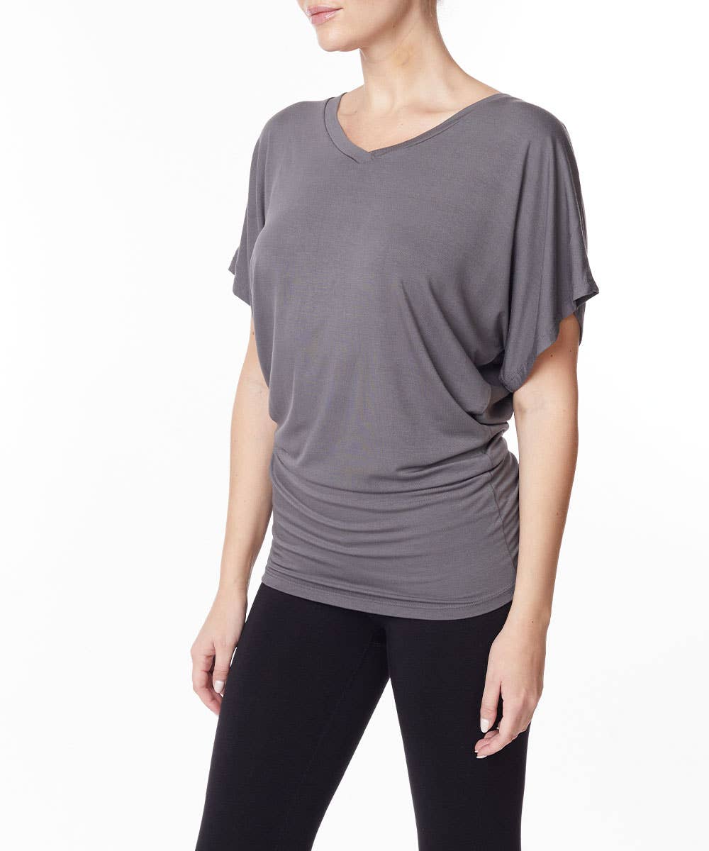 BAMBOO SK SIGNATURE V NECK TUNIC