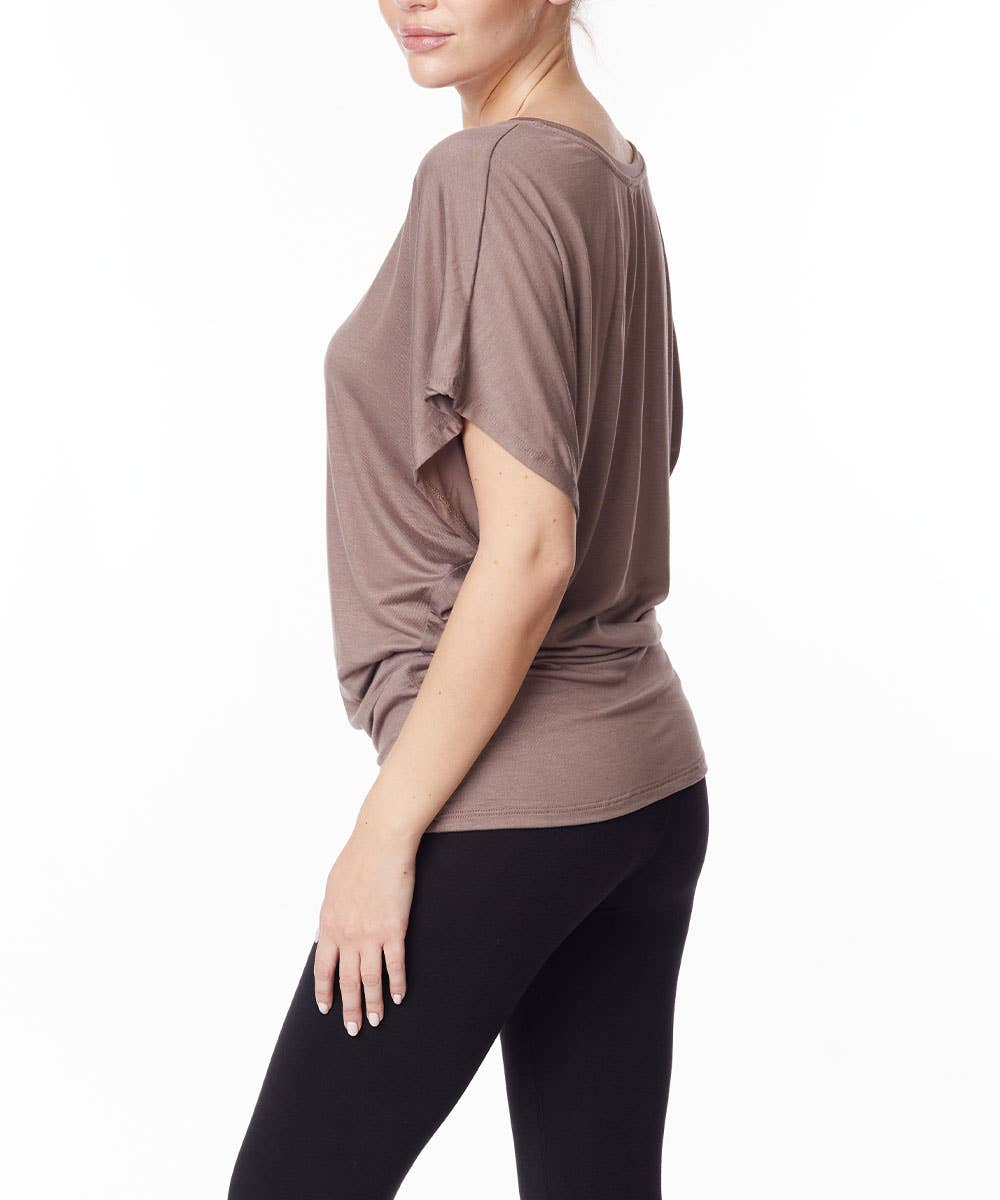 BAMBOO SK SIGNATURE V NECK TUNIC