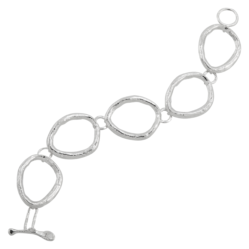 Silpada 'Interlinked' Sterling Silver Bracelet, 7.5"