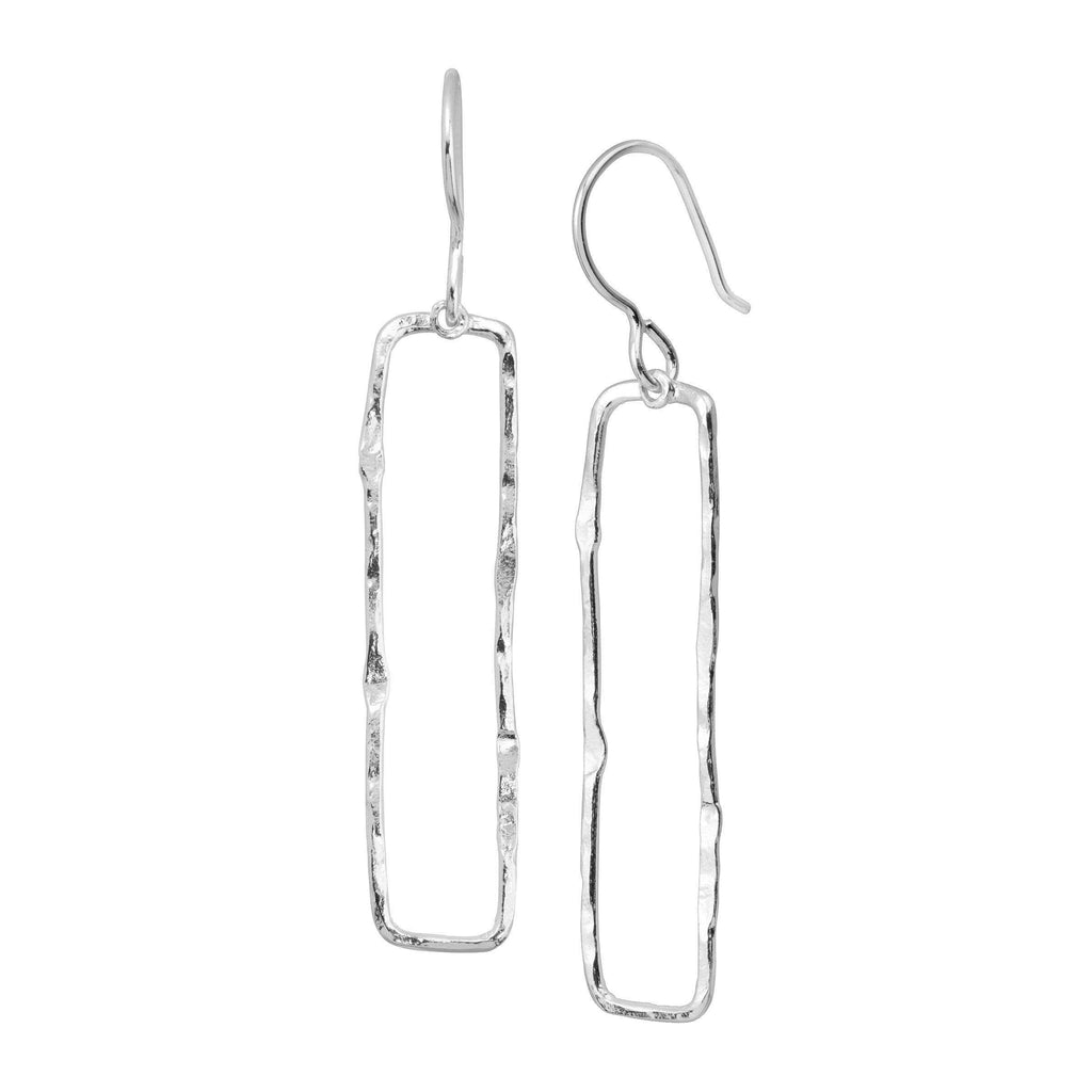Silpada 'Balancing Act' Hammered Sterling Silver Earring