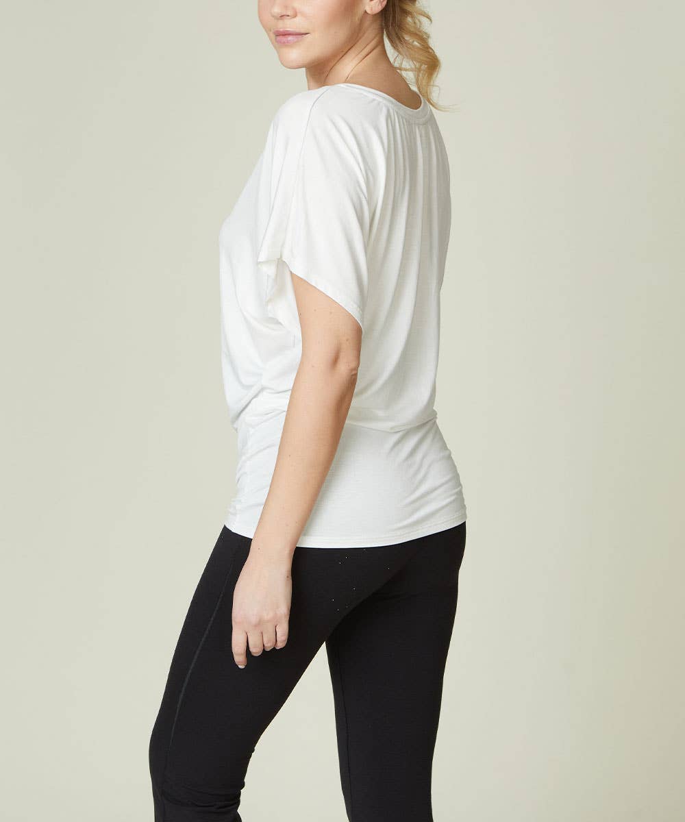 BAMBOO SK SIGNATURE V NECK TUNIC