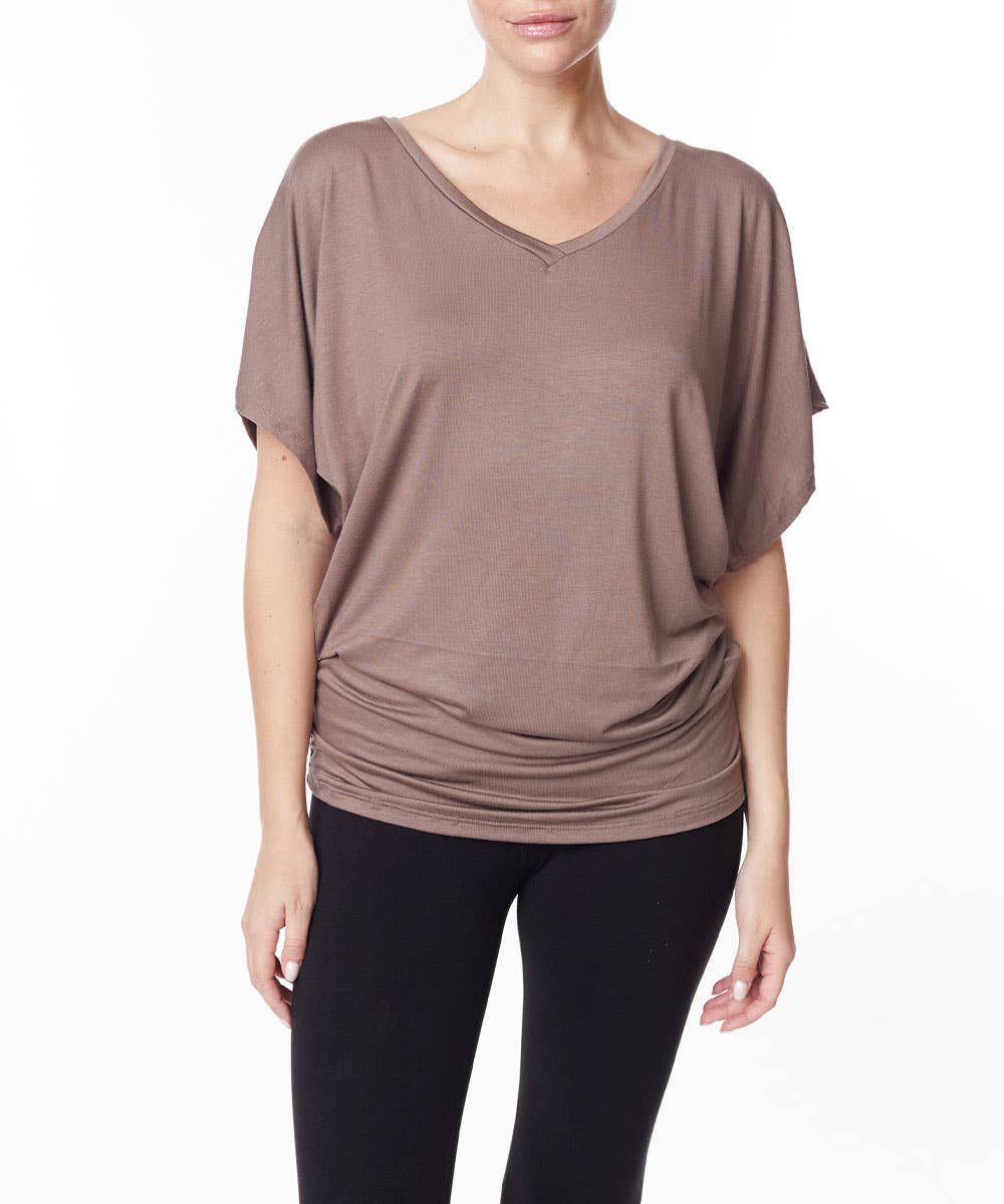 BAMBOO SK SIGNATURE V NECK TUNIC