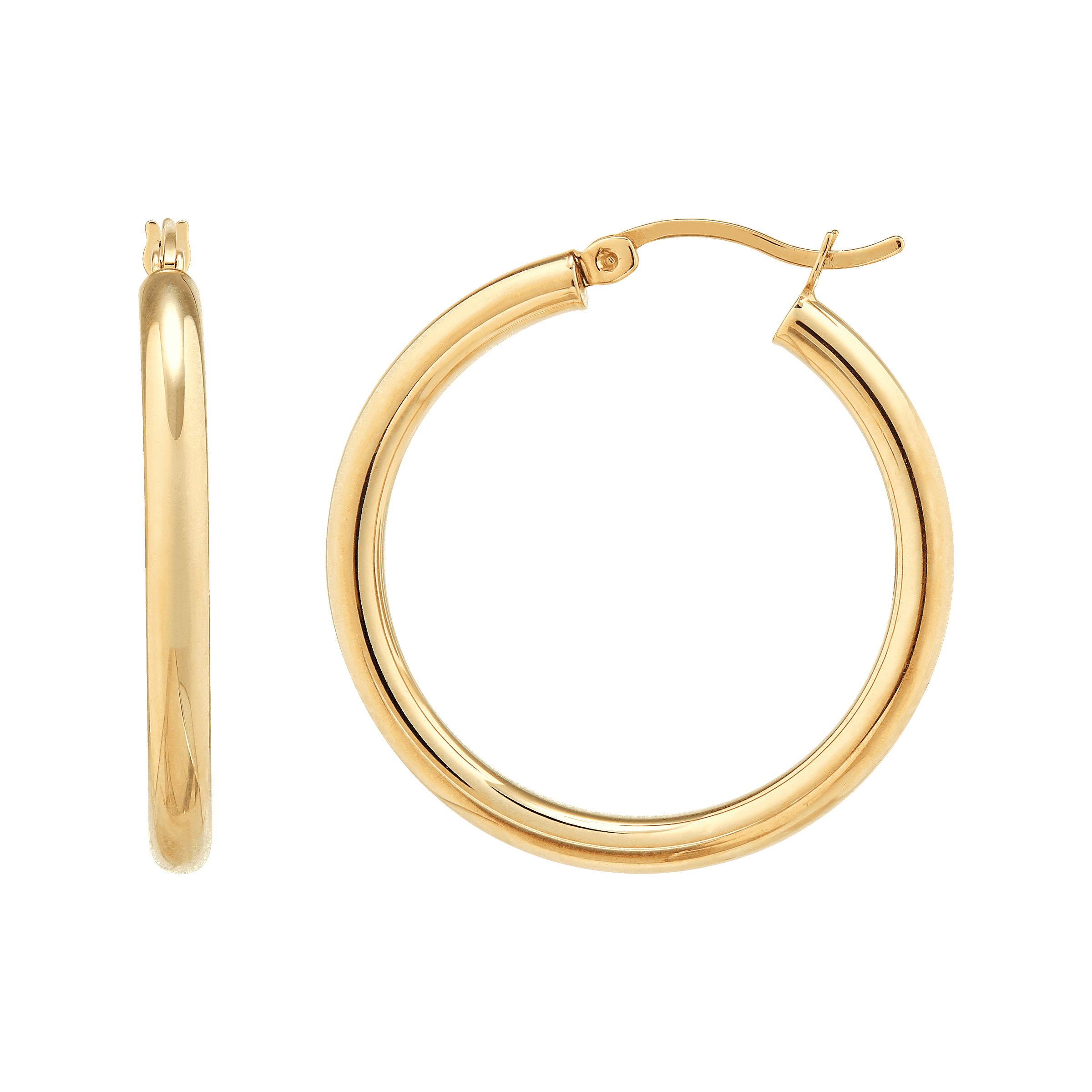 Silpada 'Ringmaster' Hoop Earrings in Sterling Silver