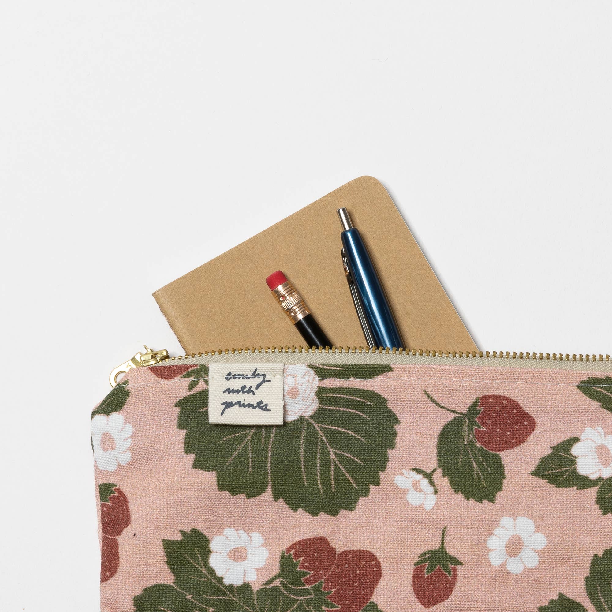 Waxed Canvas Wristlet