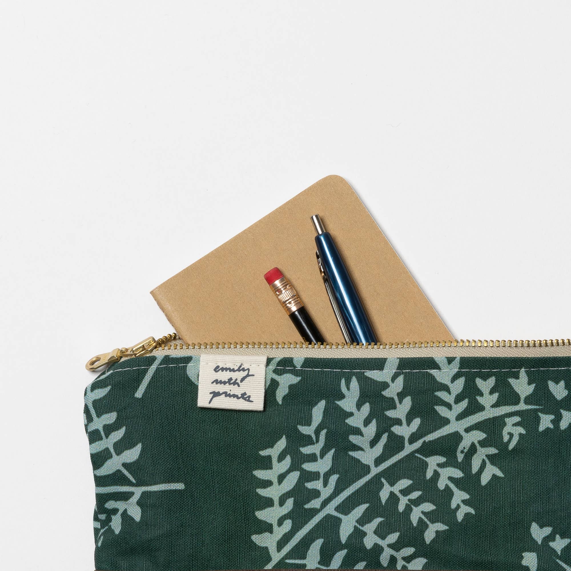 Waxed Canvas Wristlet