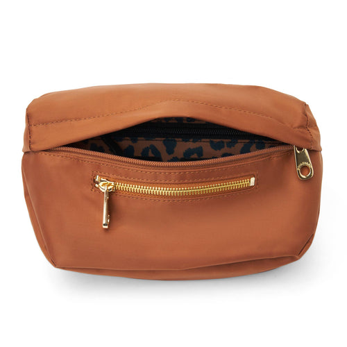 "Franny" Cognac Fanny Pack (Adjustable)