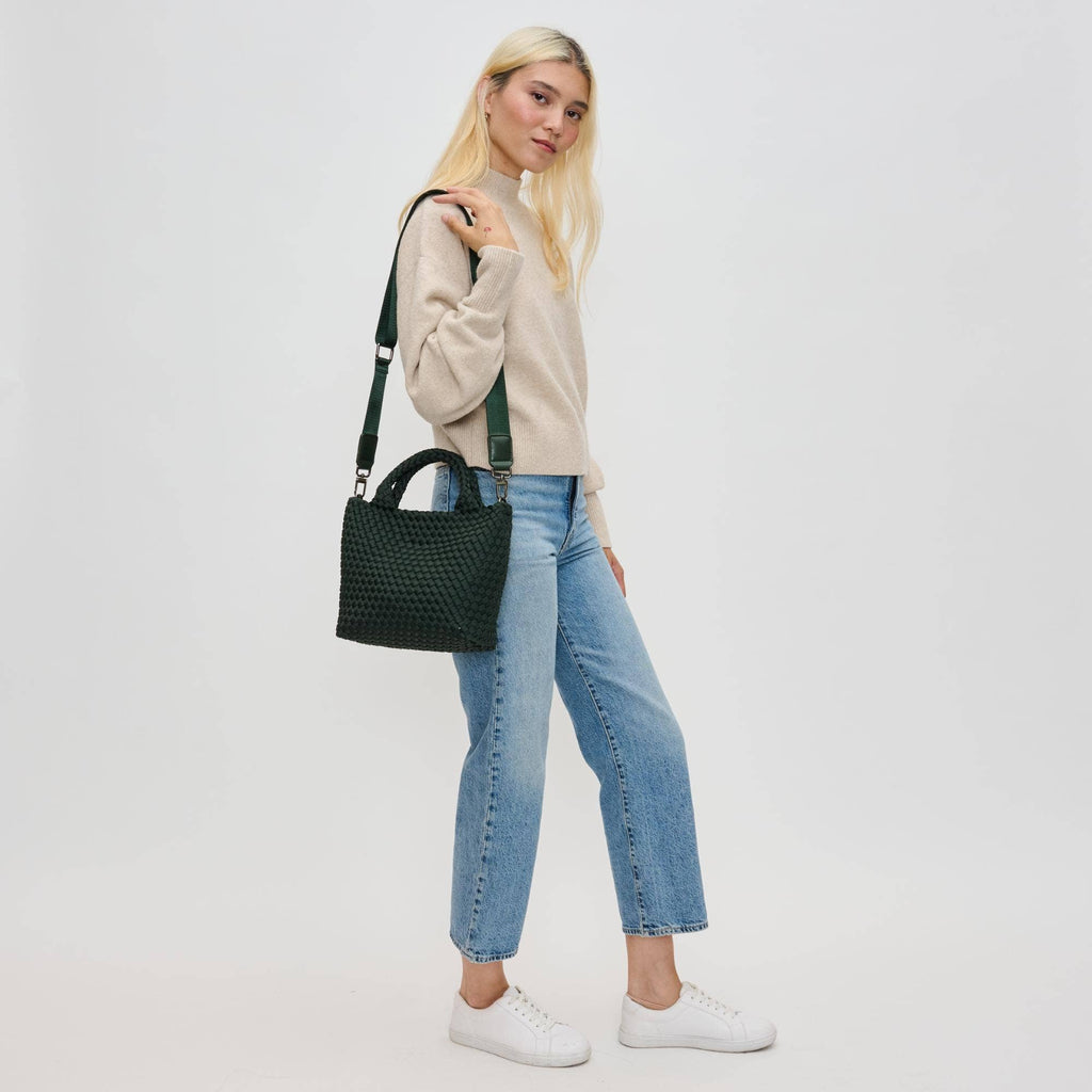 Sky's The Limit Small Woven Neoprene Crossbody