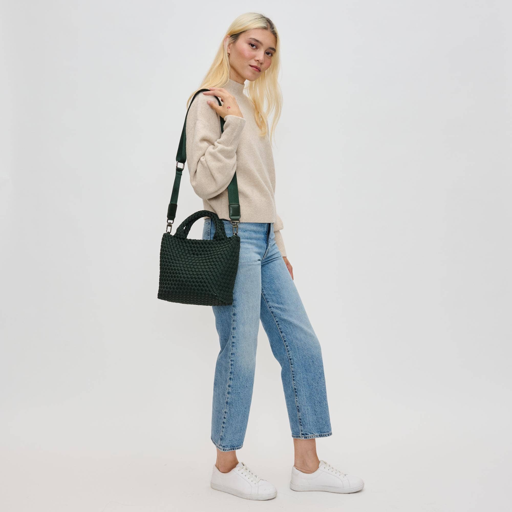 Sky's The Limit Small Woven Neoprene Crossbody