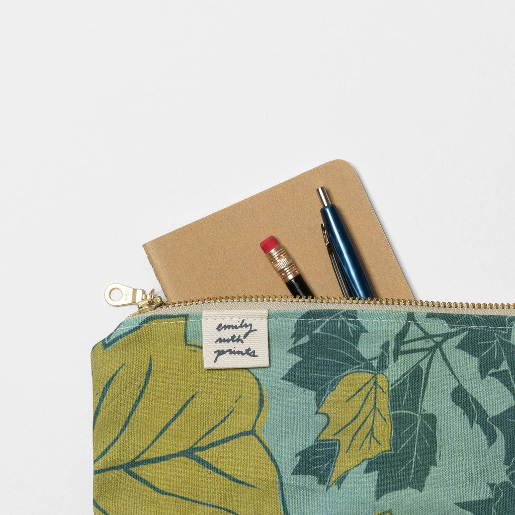 Waxed Canvas Wristlet