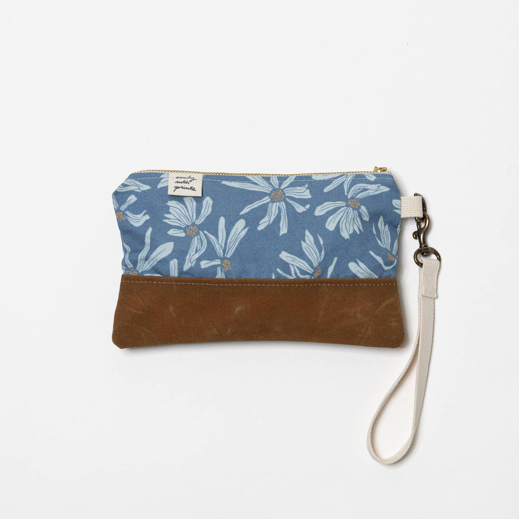 Waxed Canvas Wristlet
