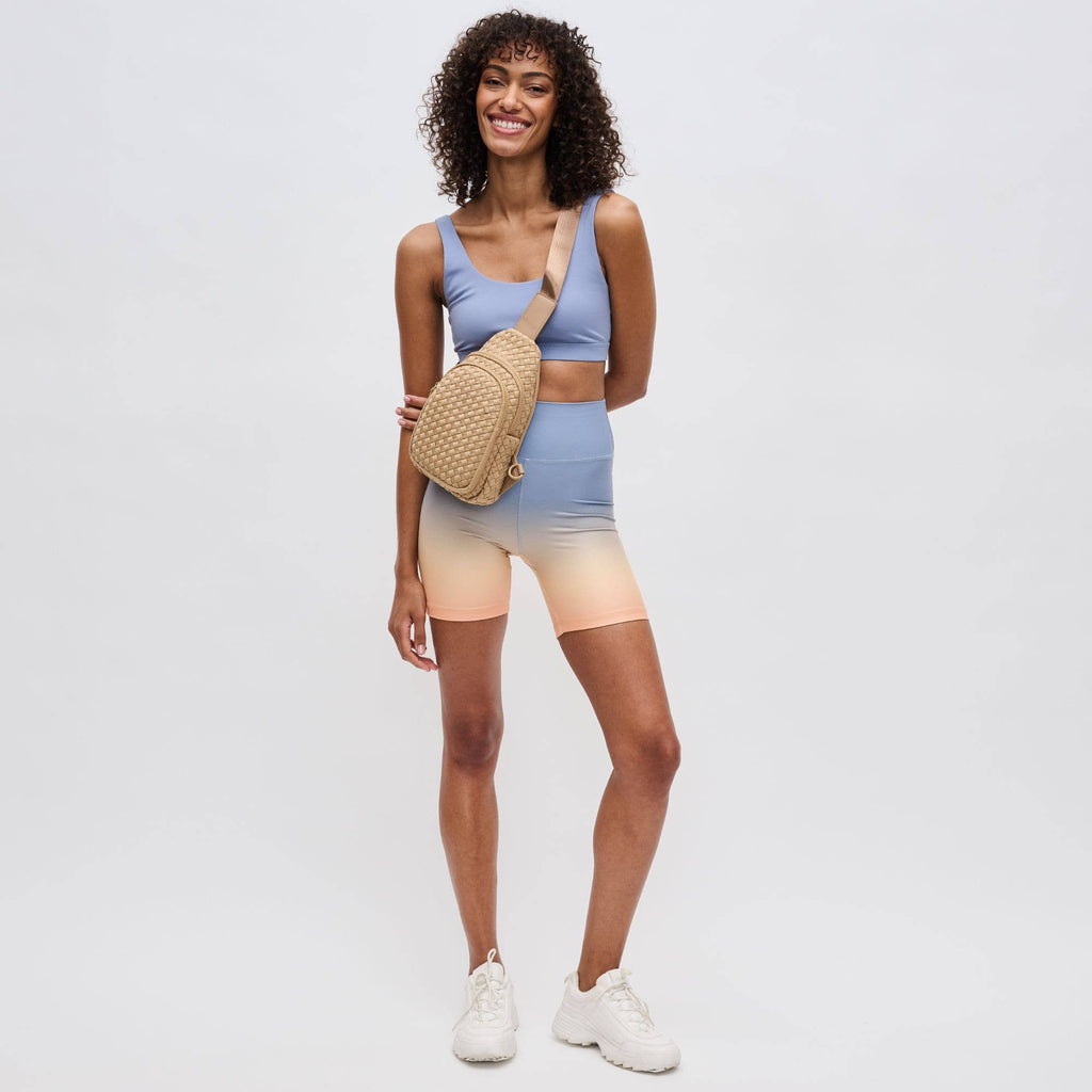 Beyond The Horizon - Woven Neoprene Sling Backpack