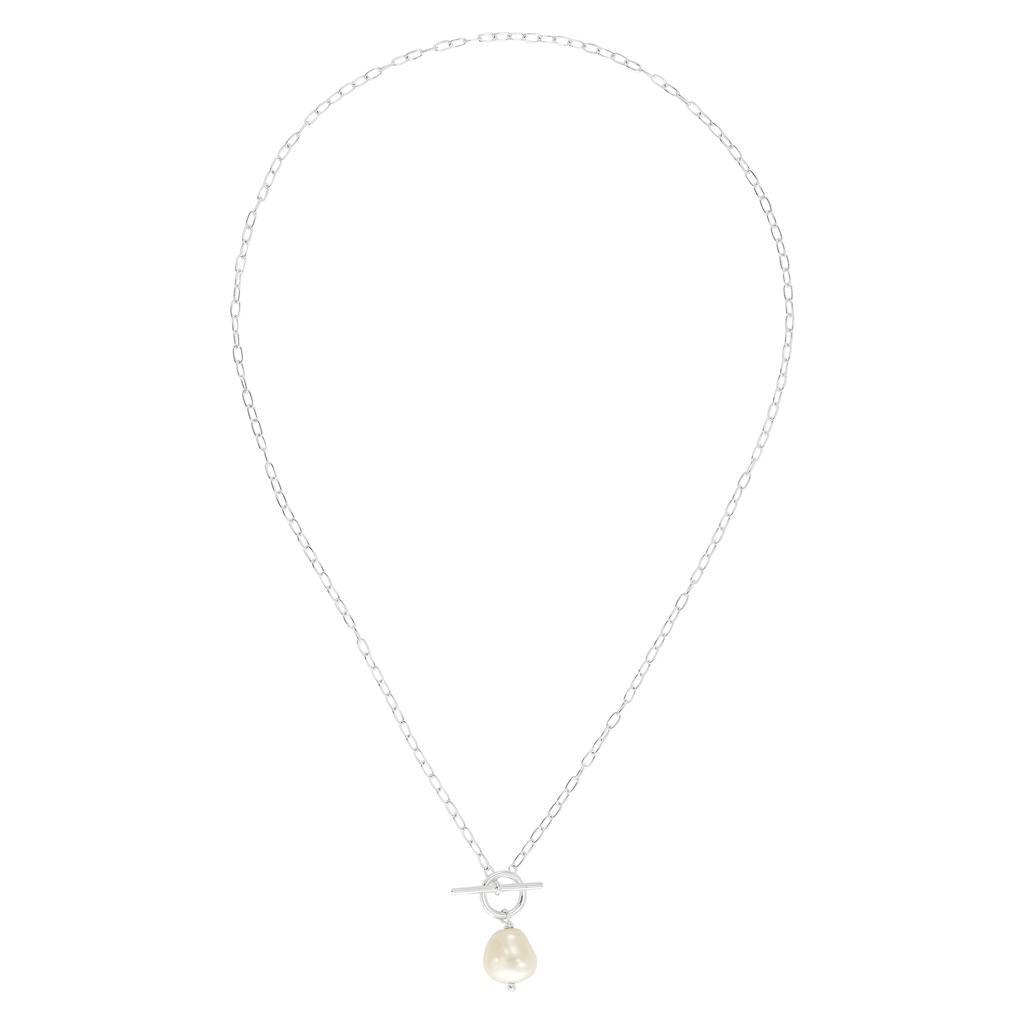 Silpada 'Center Attention'  Silver Freshwater Pearl Necklace