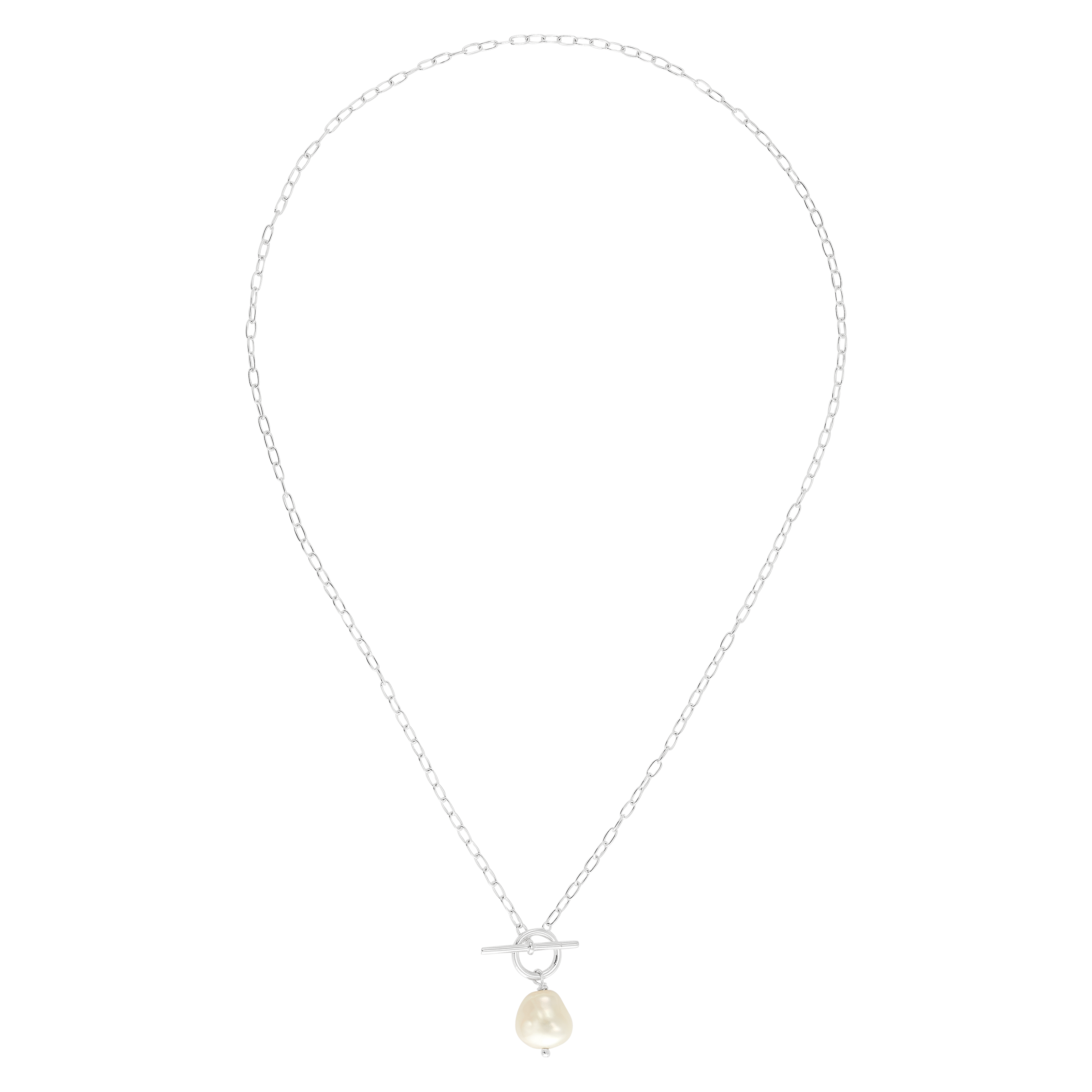 Silpada 'Center Attention'  Silver Freshwater Pearl Necklace