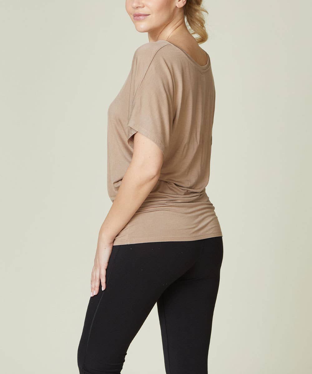 BAMBOO SK SIGNATURE V NECK TUNIC