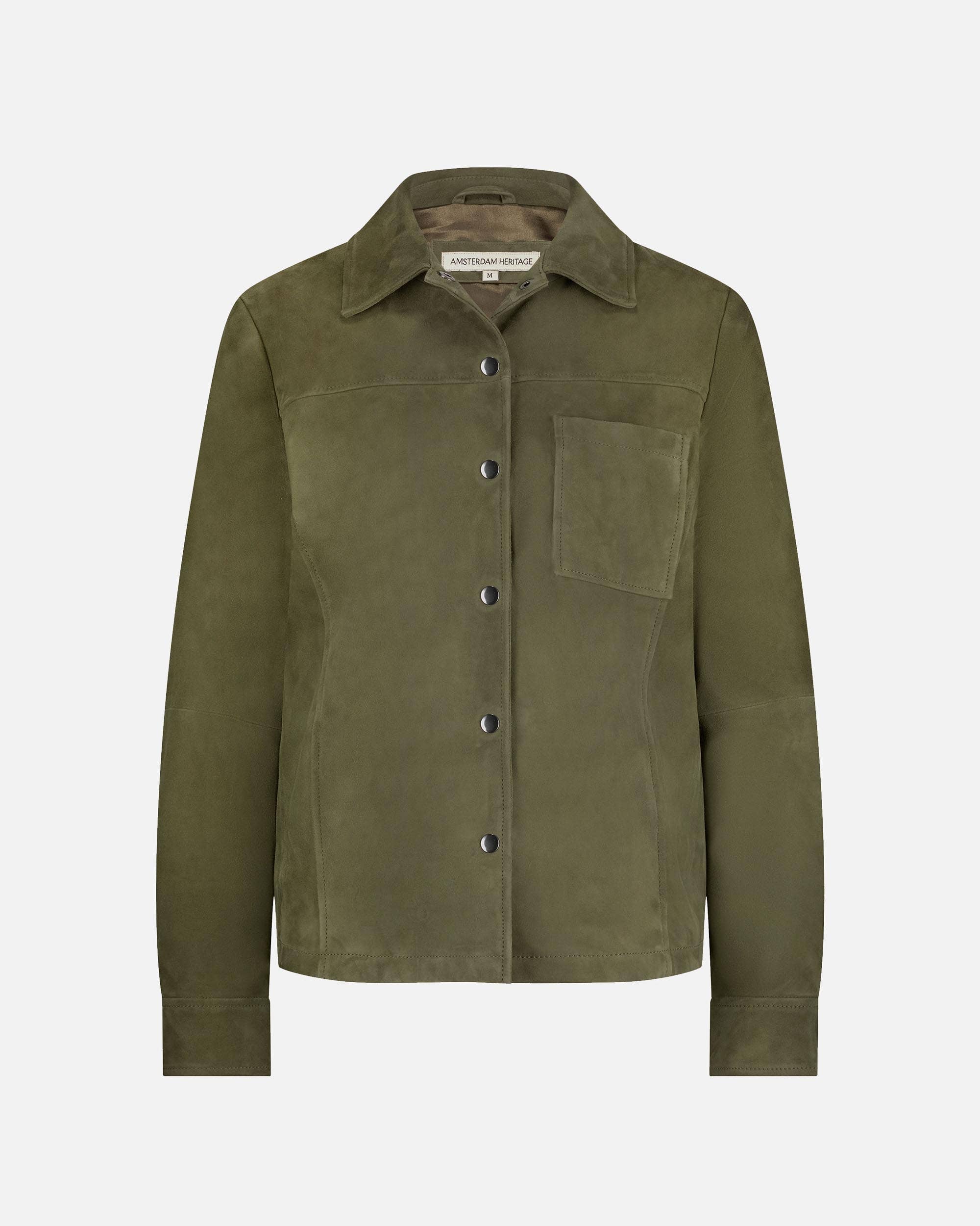 Dakota | Women's Soft Design Suede Leather Shirt Jacket