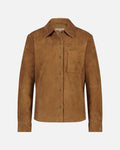 Dakota | Women's Soft Design Suede Leather Shirt Jacket