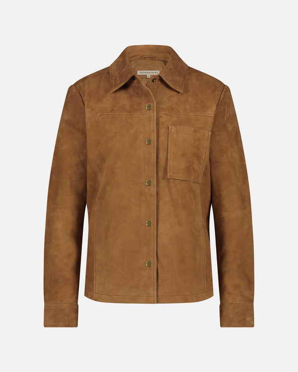 Dakota | Women's Soft Design Suede Leather Shirt Jacket