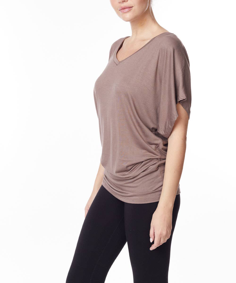 BAMBOO SK SIGNATURE V NECK TUNIC