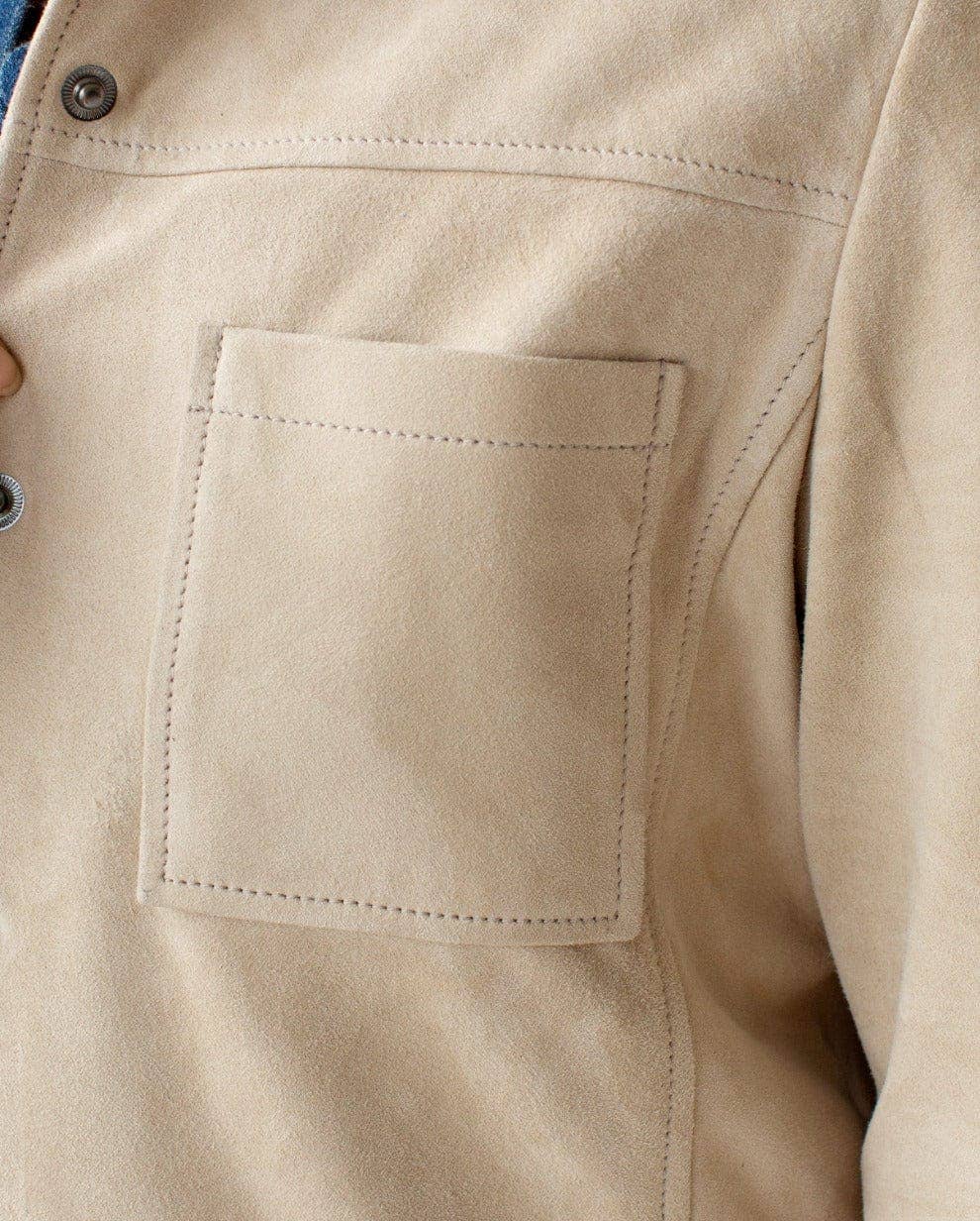 Dakota | Women's Soft Design Suede Leather Shirt Jacket