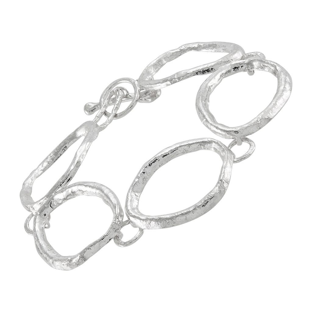 Silpada 'Interlinked' Sterling Silver Bracelet, 7.5"