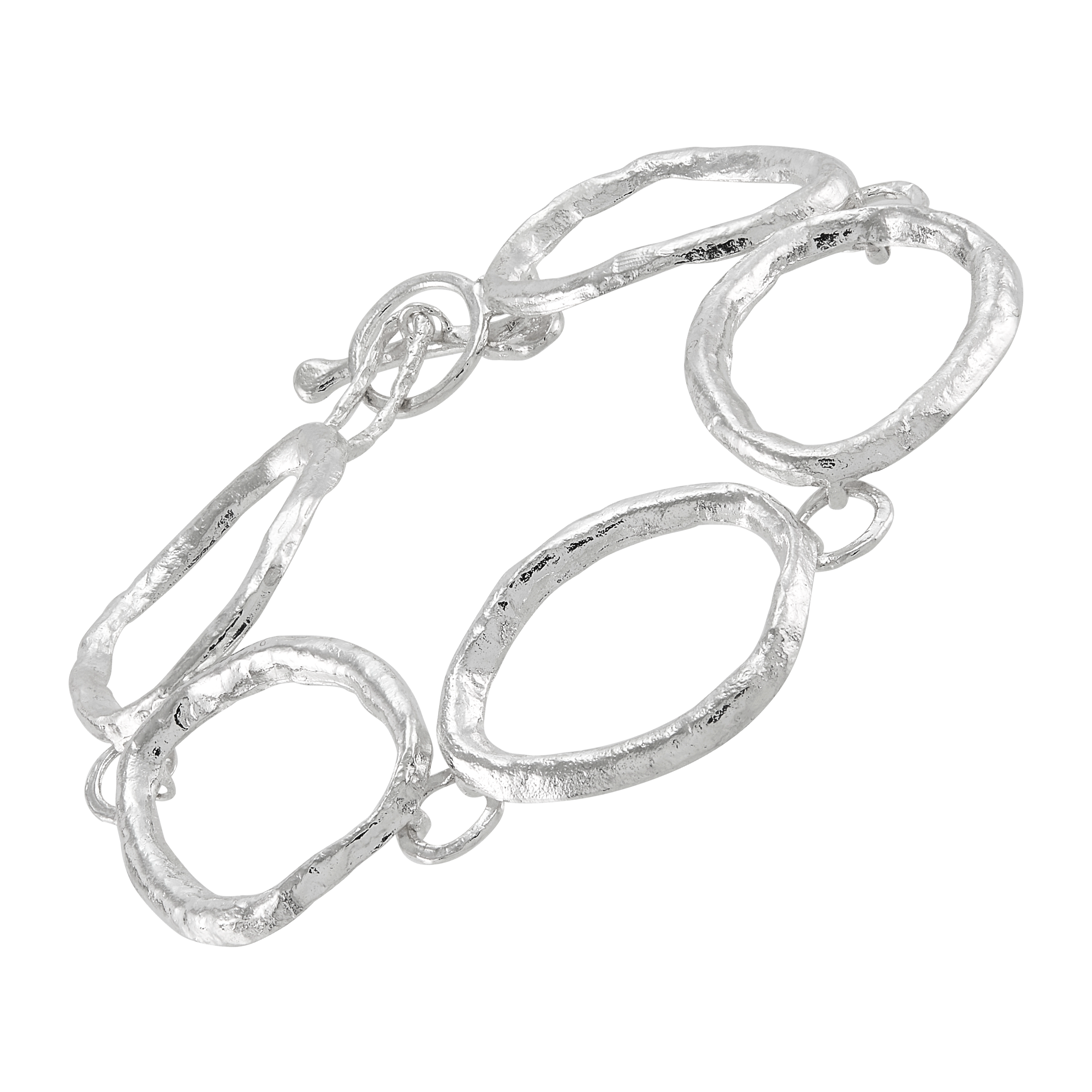 Silpada 'Interlinked' Sterling Silver Bracelet, 7.5"