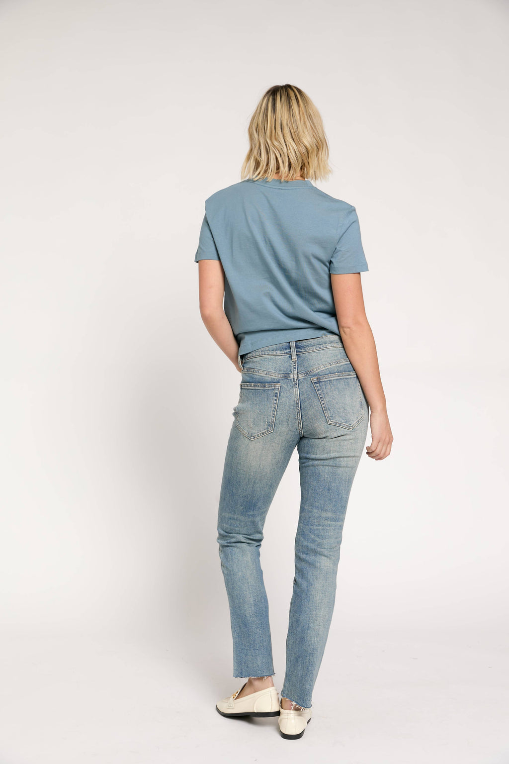 Oliver Logan Crosby Mid Rise Relaxed Taper Jean, 4 Year Vintage