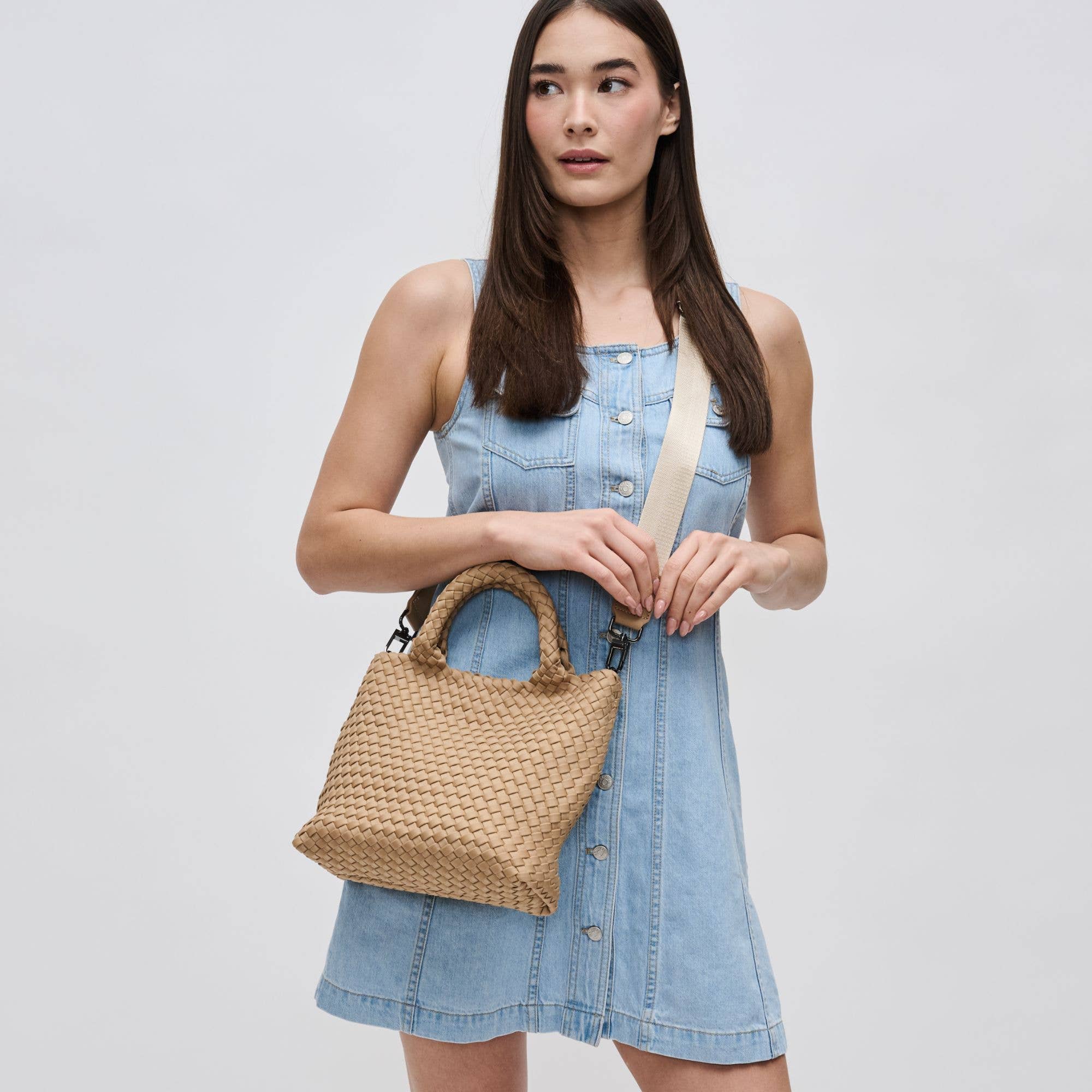 Sky's The Limit Small Woven Neoprene Crossbody