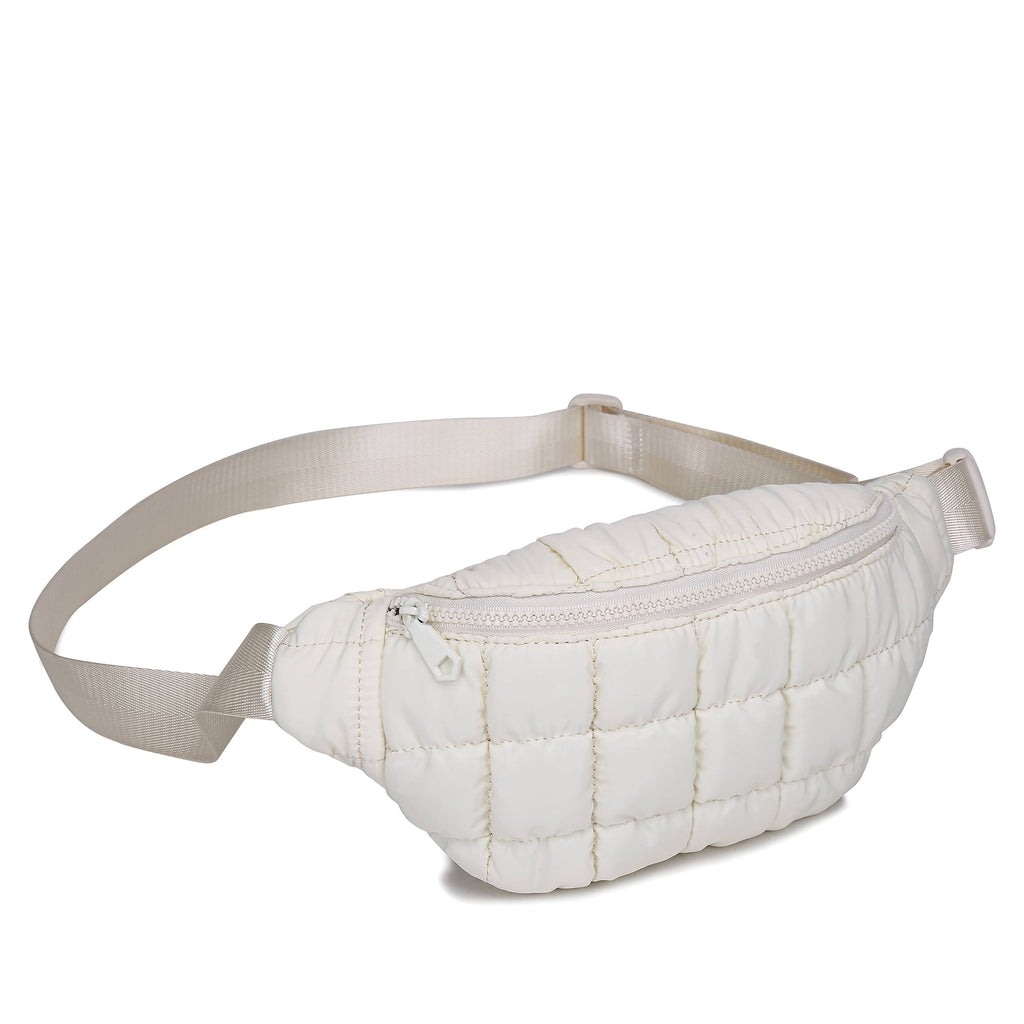 Resurgence - Quilted Puffer Nylon Belt Bag