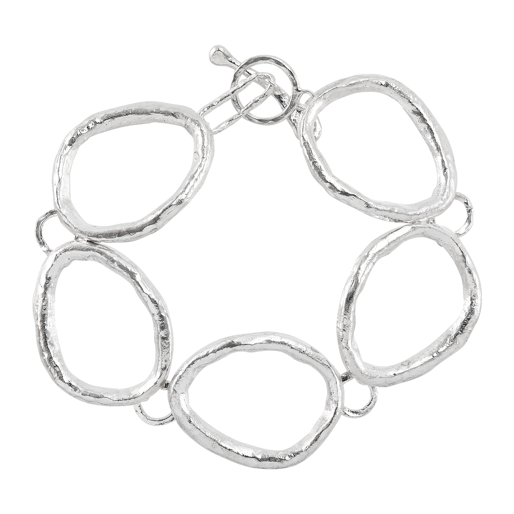 Silpada 'Interlinked' Sterling Silver Bracelet, 7.5"
